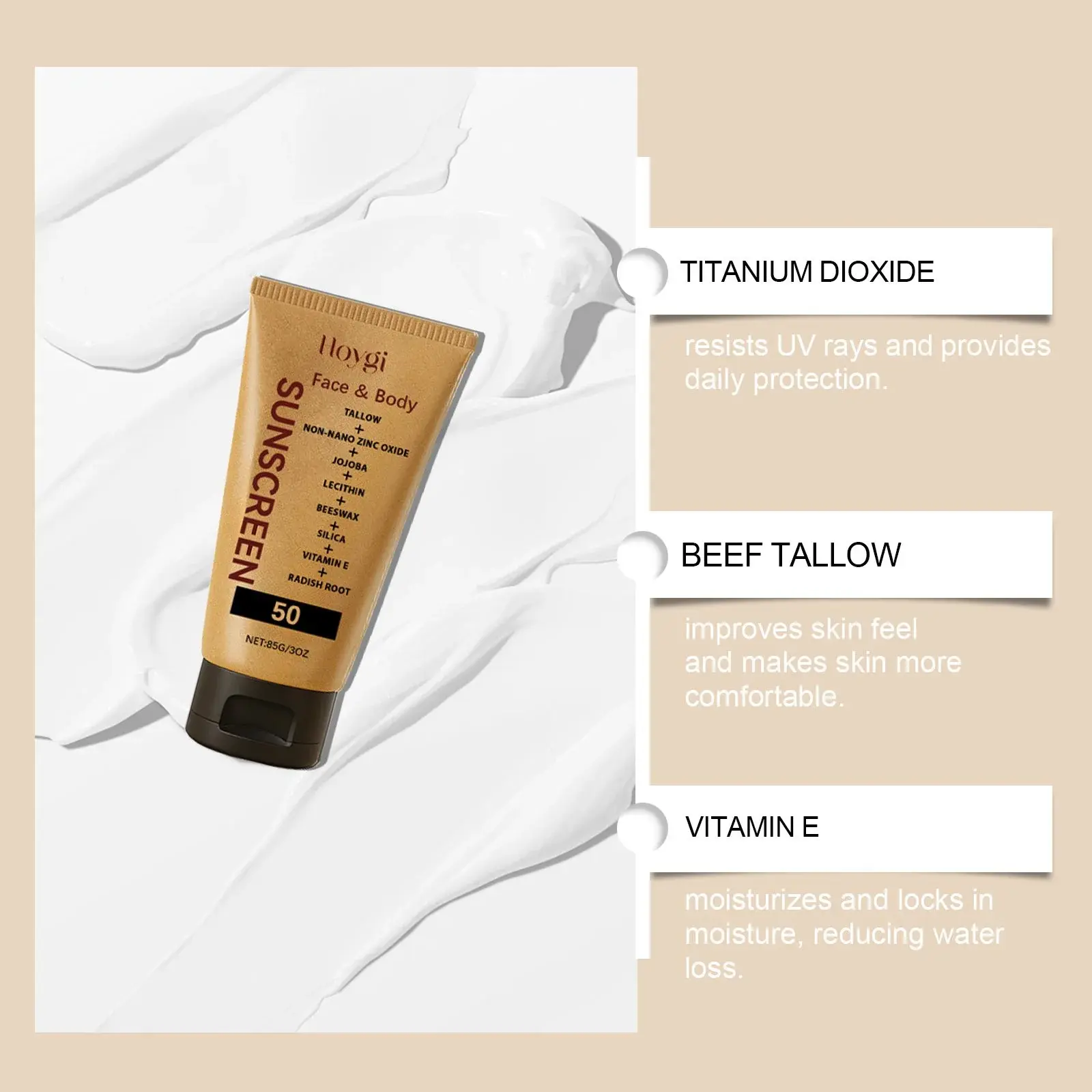 Light Protective Cream - Lightweight & Non-Sticky UV Shield 6 HO A05 0949 01 56708317