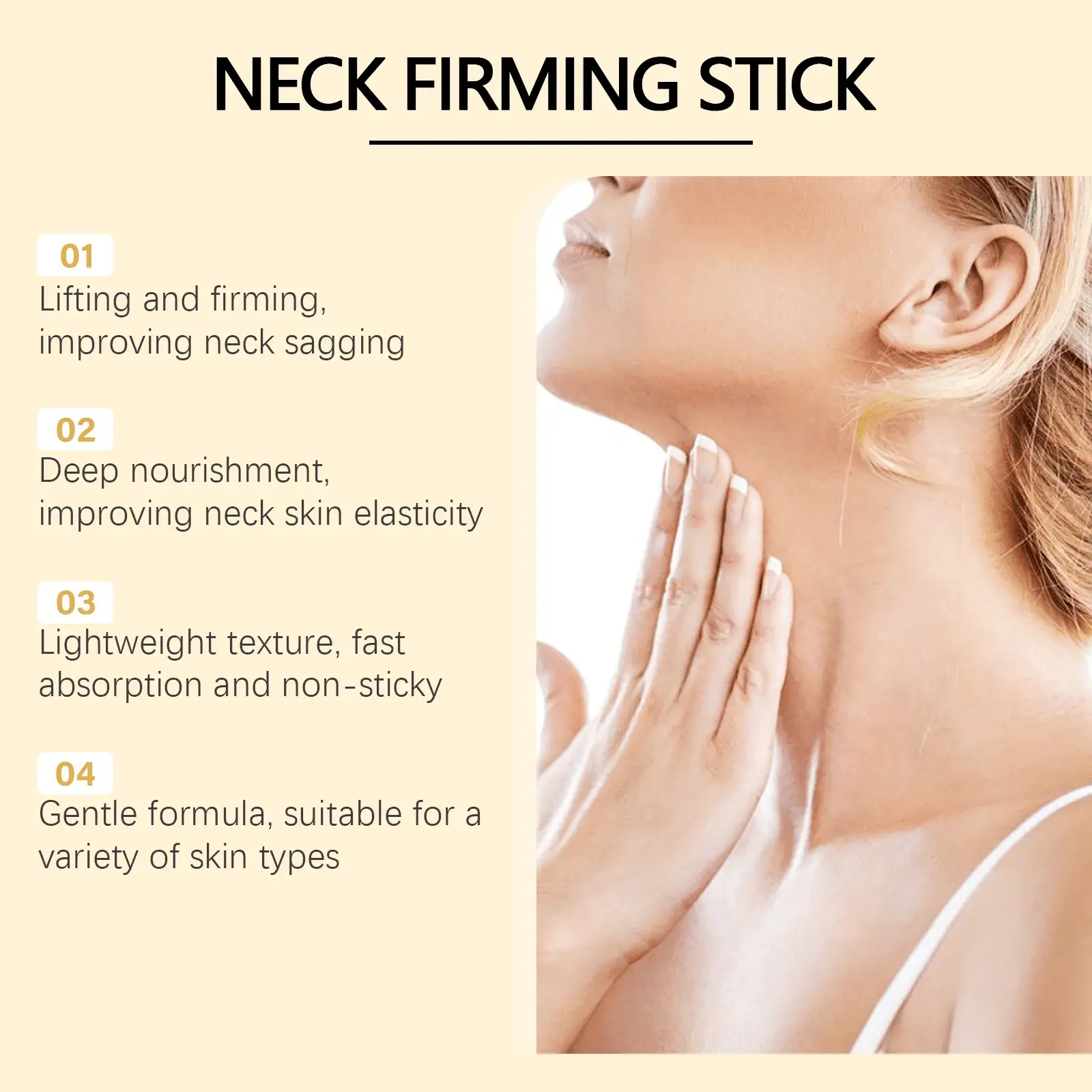 Bee Venom Neck Firming Stick for Moisturizing & Nourishing - Hoygi 5 HO A05 0951 01 66139441
