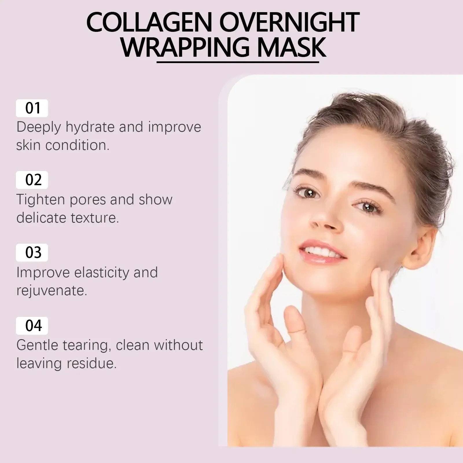 Collagen Peel-Off Mask with Brush - Hydrating & Brightening Formula 7 HO A05 0952 02 12704784