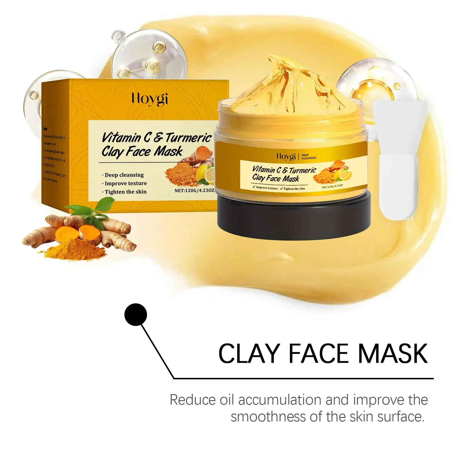Turmeric Cleansing Mud Mask - Hydrating, Firming & Pore Purifying 8 HO A05 0955 01 42175882