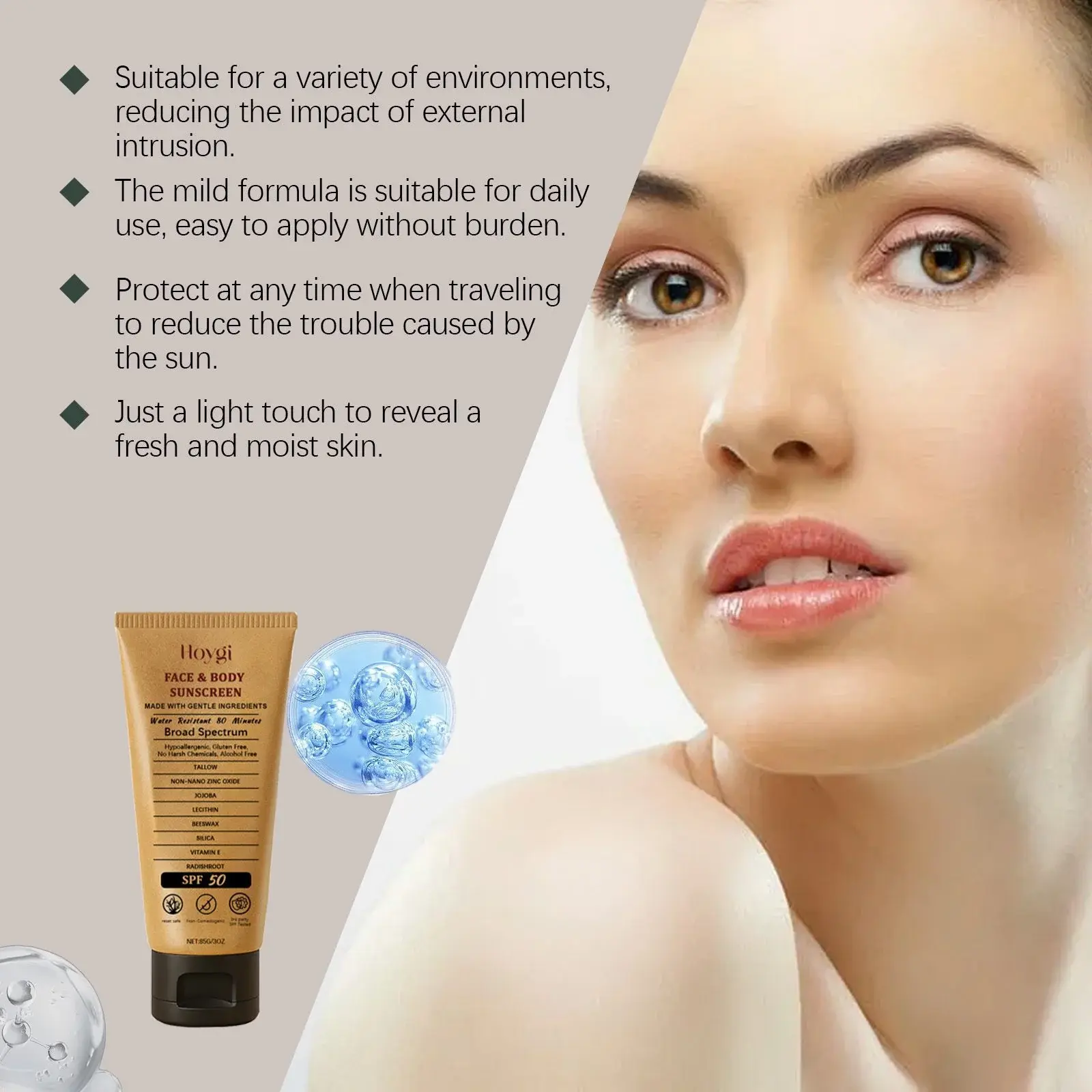 Tallow Moisturizing Cream - Lightweight Protective Formula for Face & Body 7 HO A05 0961 01 14269311