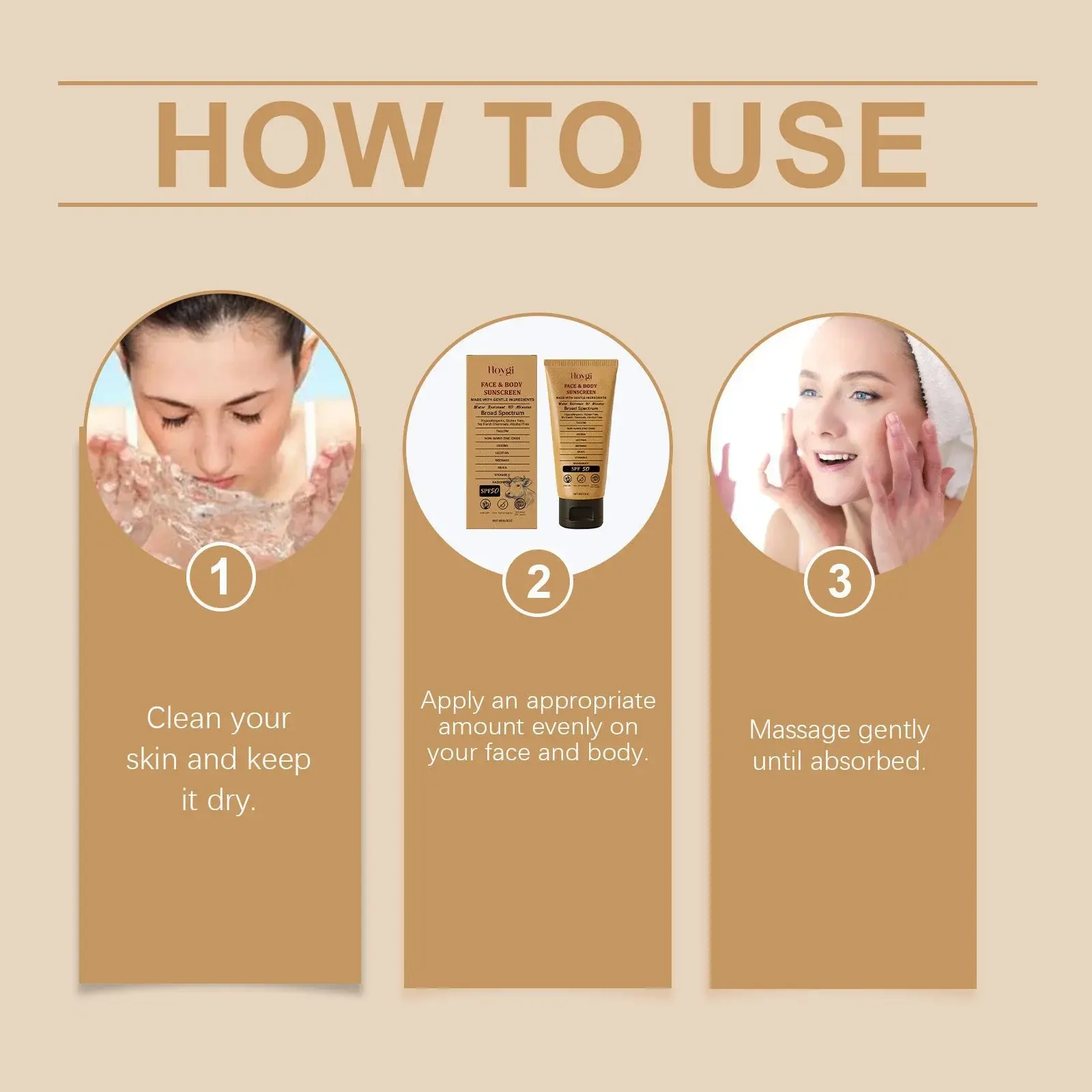 Tallow Moisturizing Cream - Lightweight Protective Formula for Face & Body 4 HO A05 0961 01 41002785