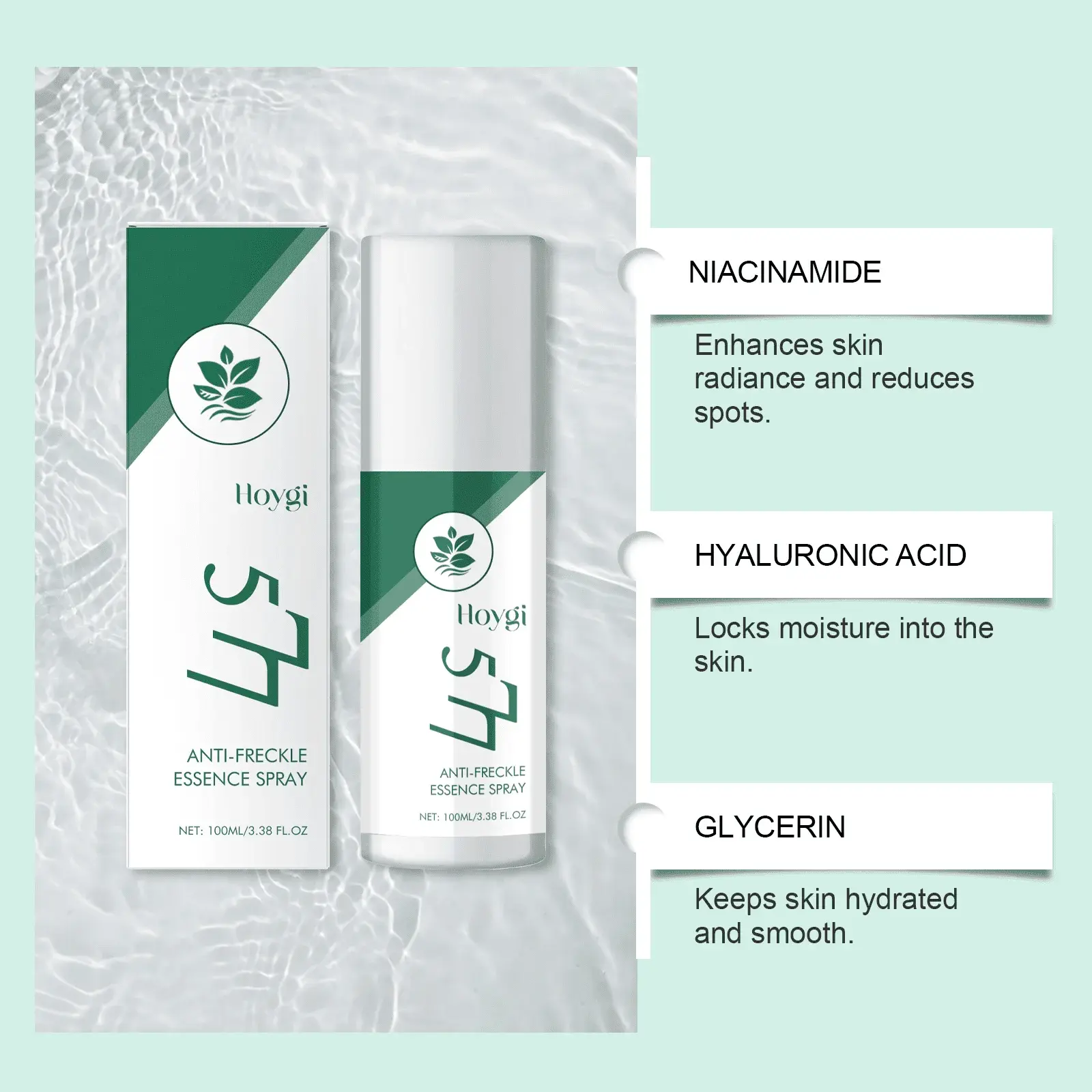 Facial Moisturizing Essence Spray for Radiant Glow - Hoygi 5 HO A05 0967 01 71698002