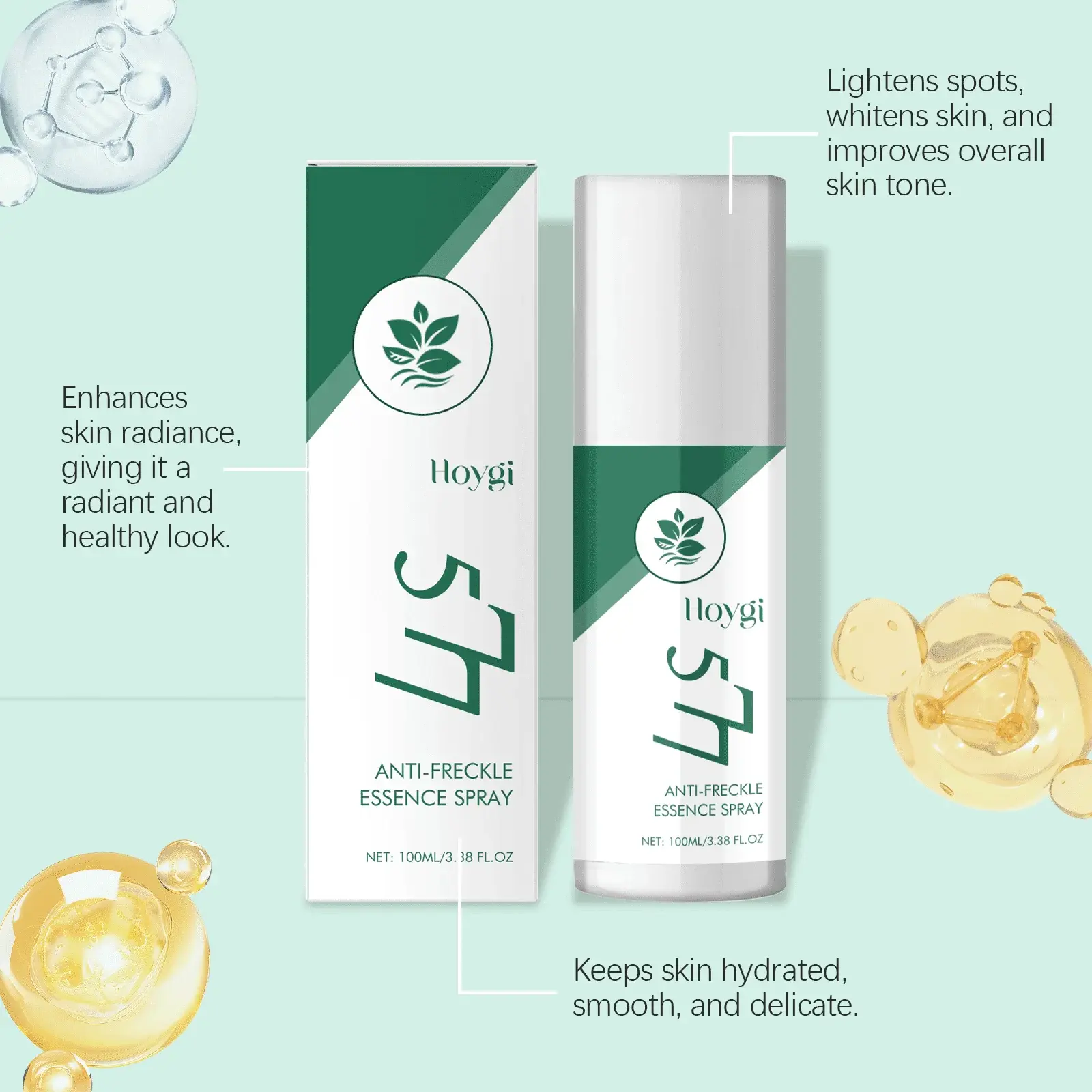 Facial Moisturizing Essence Spray for Radiant Glow - Hoygi 8 HO A05 0967 01 78537003