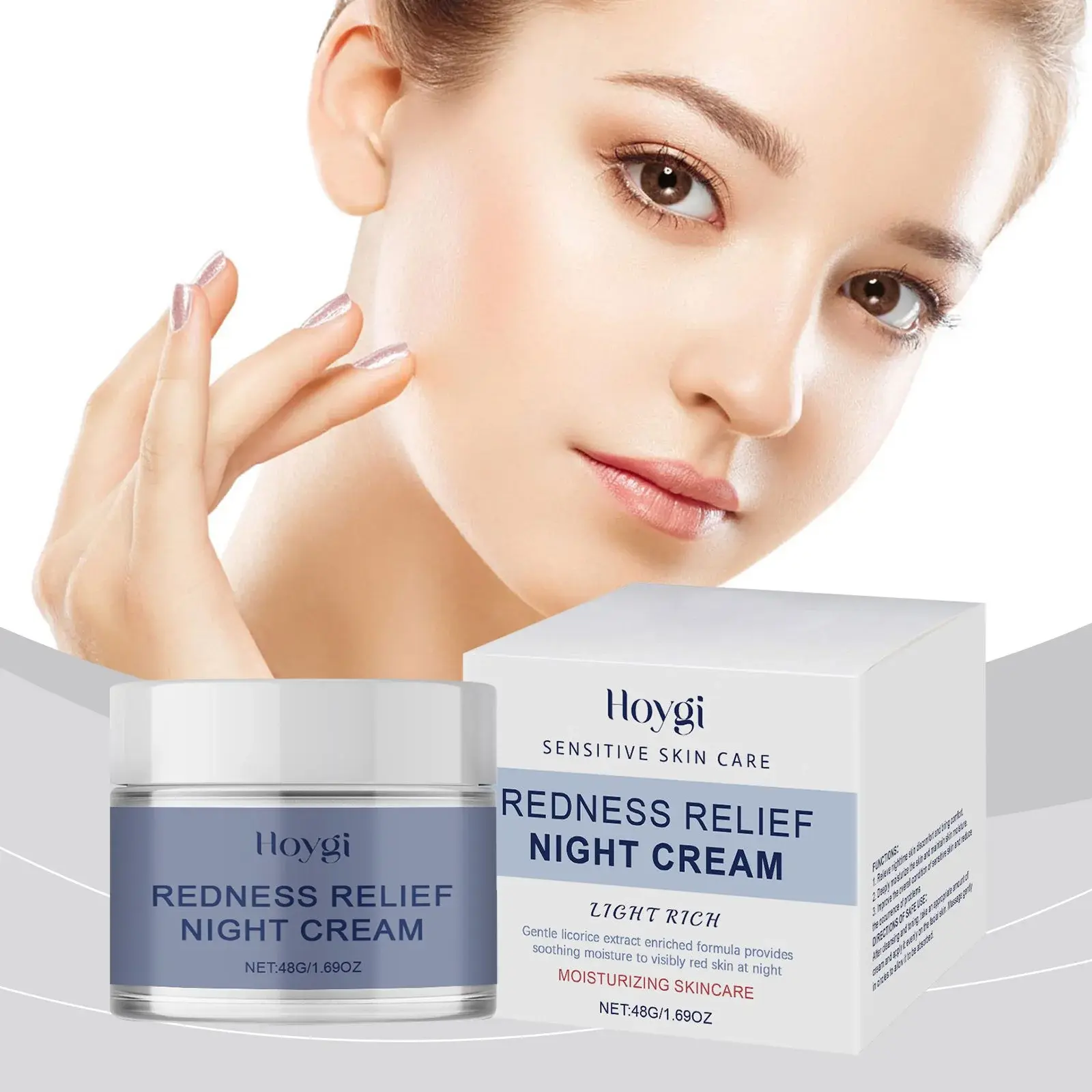 Soothing Moisturizing Night Cream for Sensitive Skin - Hoygi 2 HO A05 0971 01 24701147