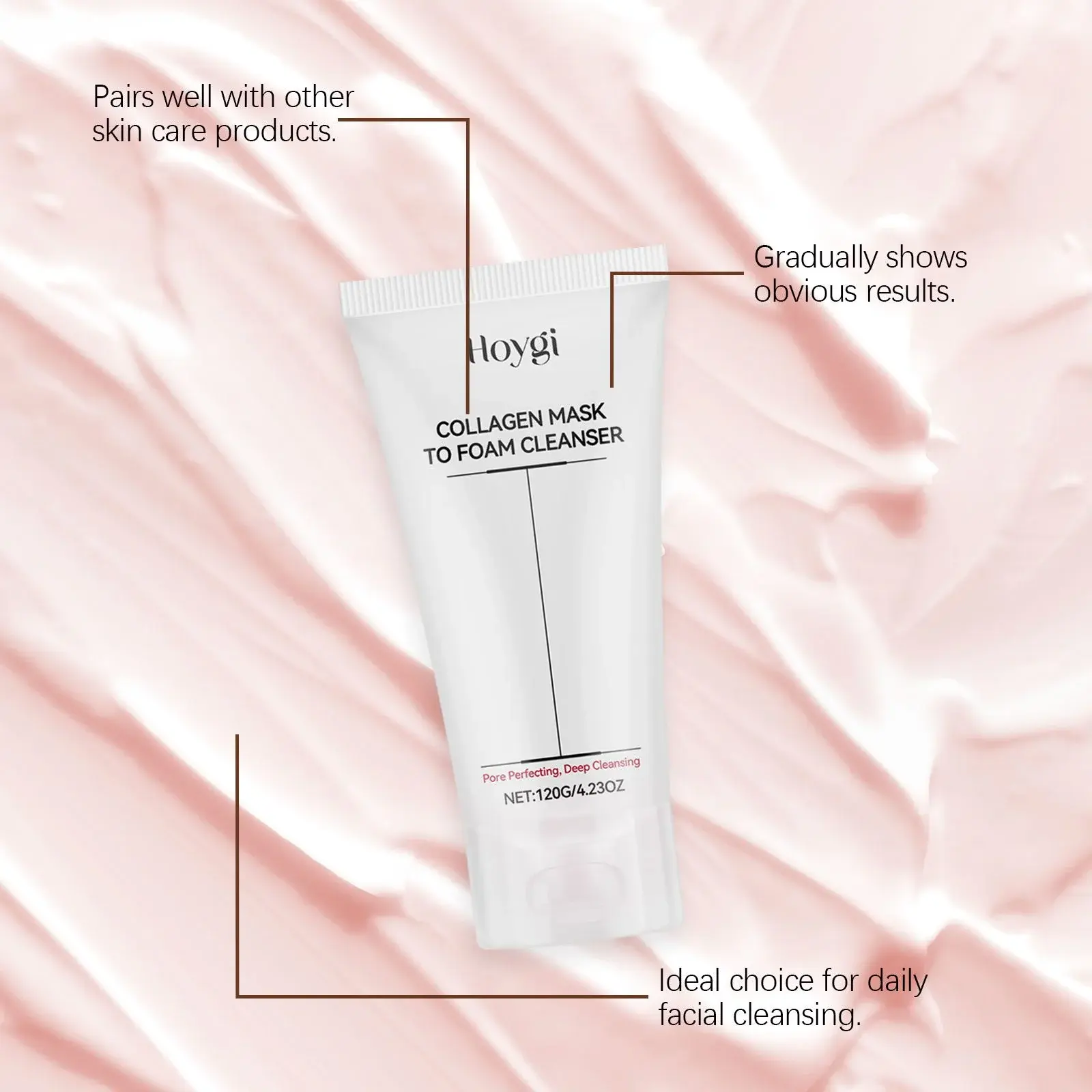 Collagen Moisturizing Facial Cleanser for Hydrating Pore Care - Hoygi 7 HO A05 0986 01 50798315
