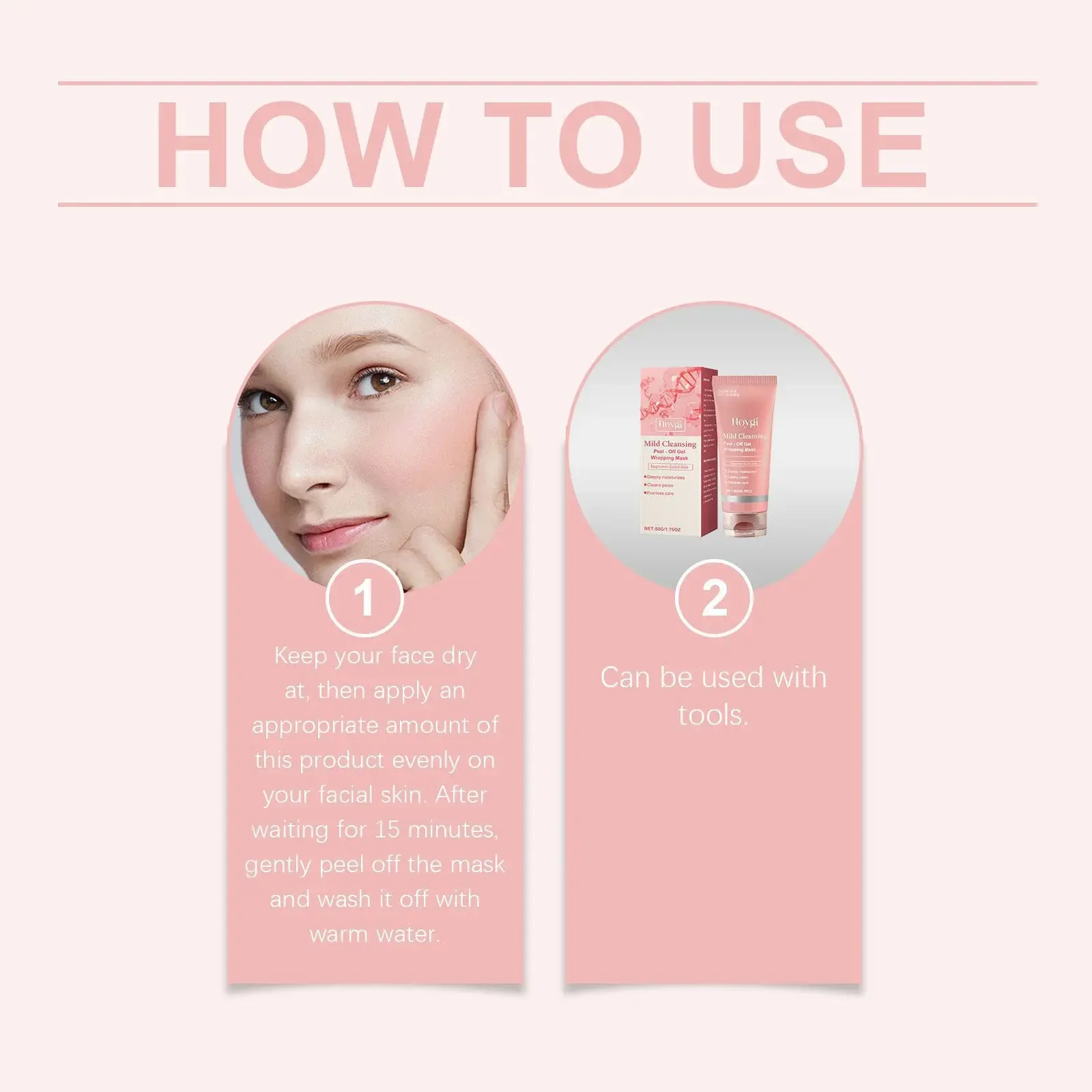 Moisturizing Nourishing Peel-Off Facial Mask for Hydrated Skin 4 HO A05 0987 01 73940163