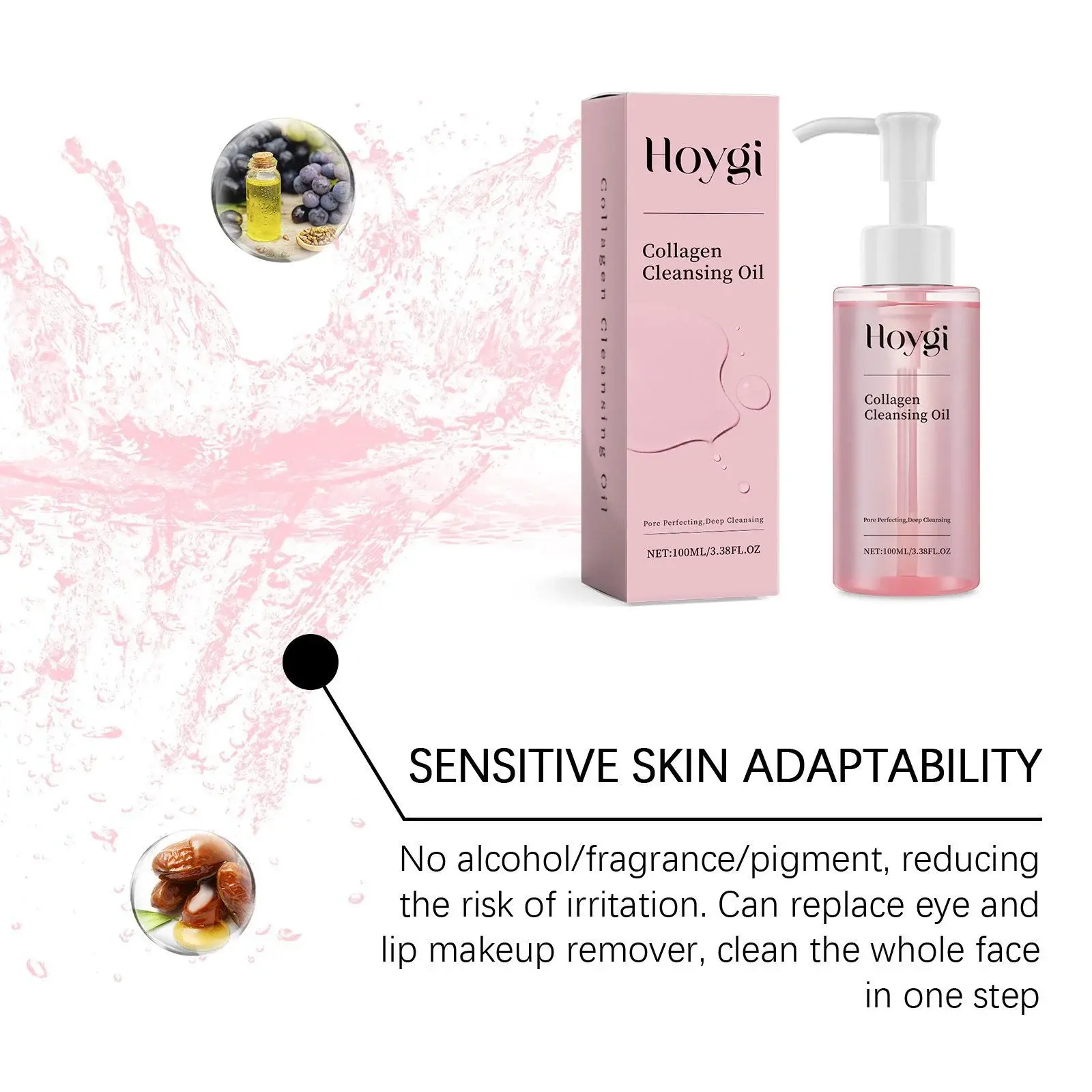 Gentle Emulsifying Makeup Remover Oil with Jojoba Seed - Hoygi 6 HO A05 0991 01 77992562