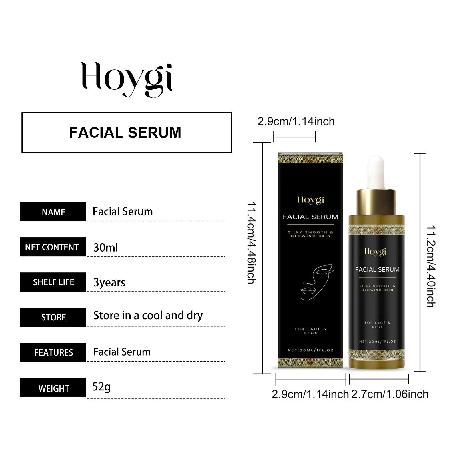 Facial Care Essence for Radiant Skin Treatment - Hoygi 1 HO A05 1004 01 64293833