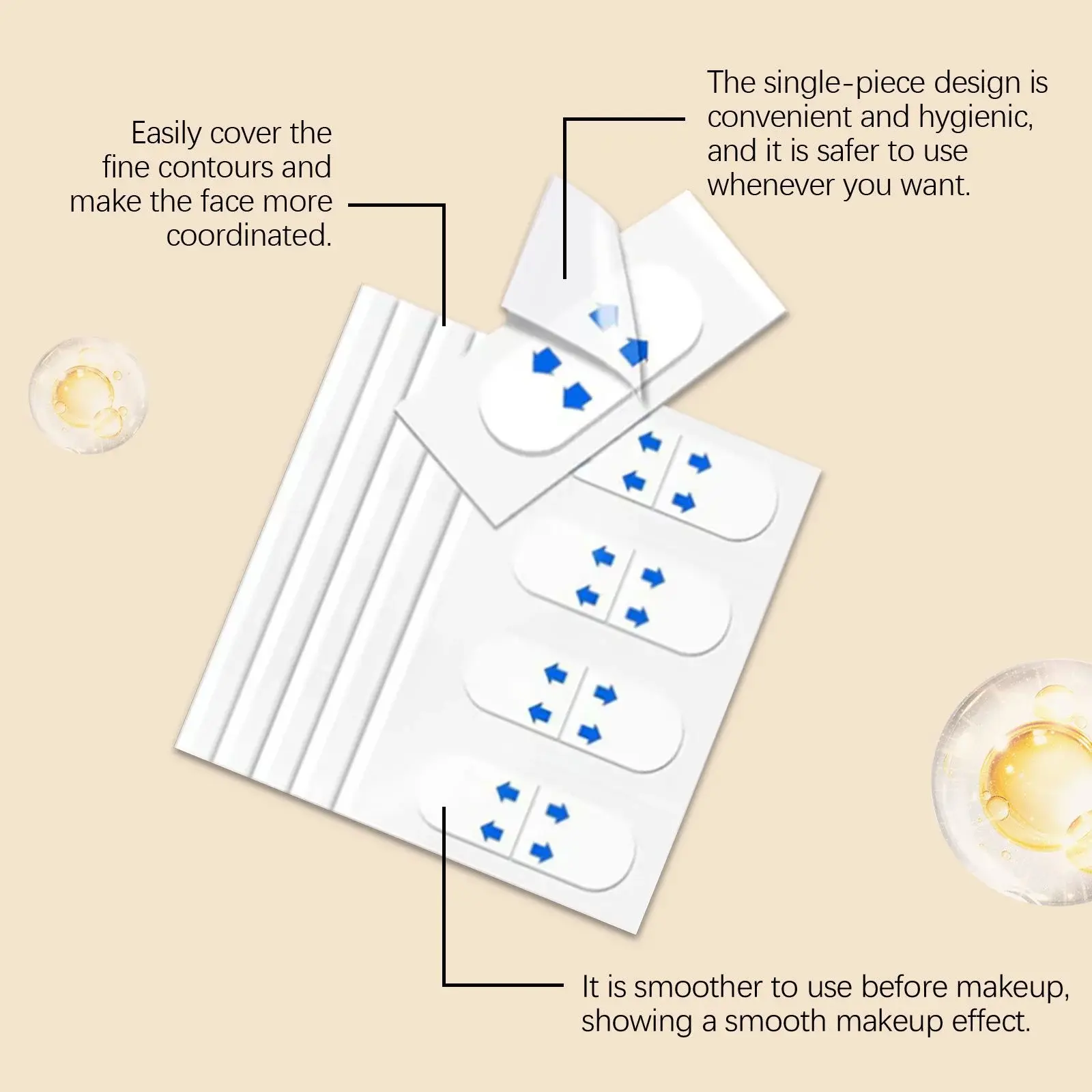 Invisible Face Lifting Patches V-Shape Tightening & Moisturizing Hoygi 6 HO A05 1006 01 89499995