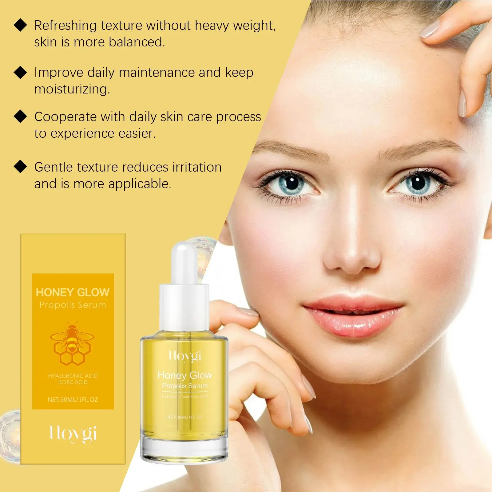 Propolis Moisturizing & Brightening Facial Essence - Hoygi 5 HO A05 1010 01 24191809