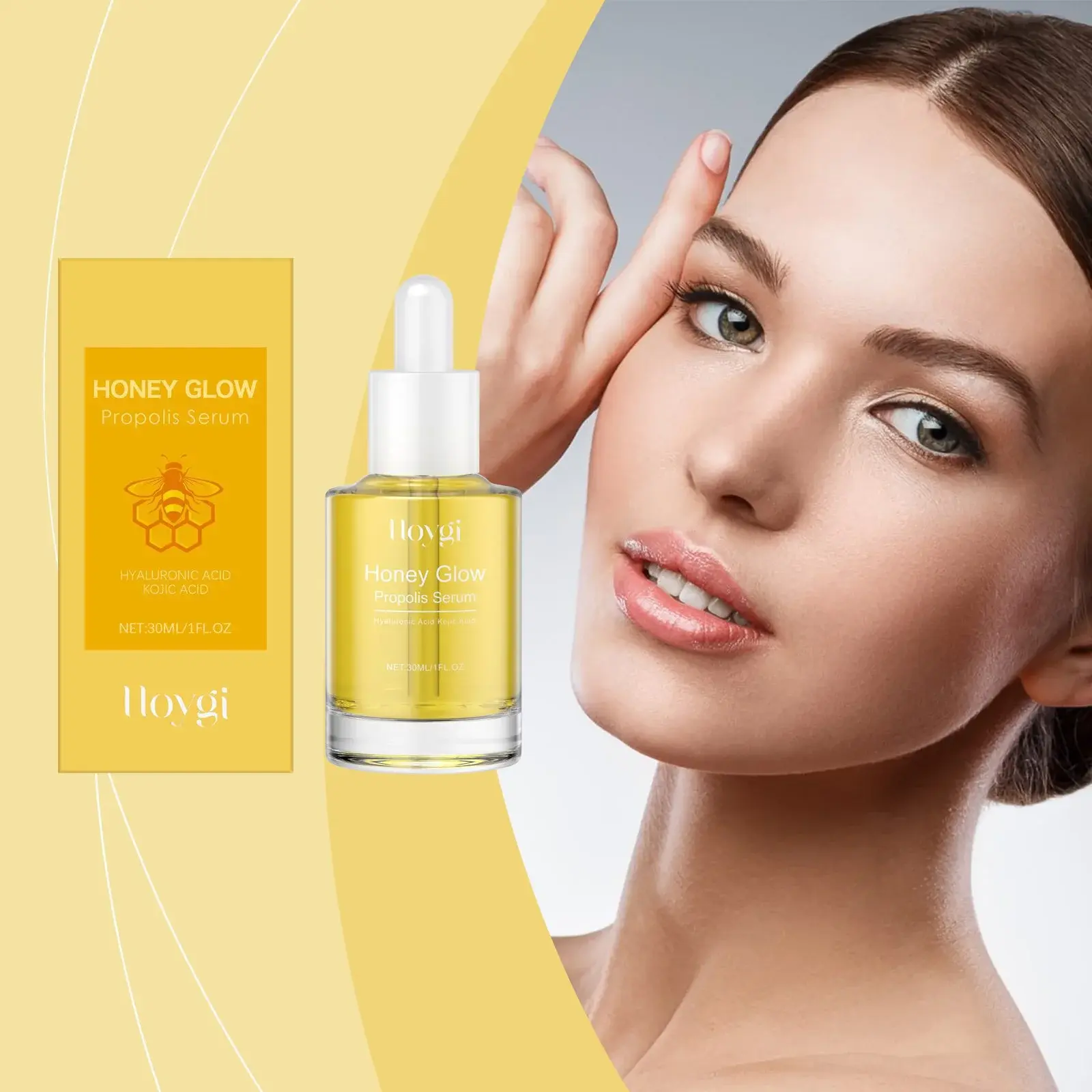 Propolis Moisturizing & Brightening Facial Essence - Hoygi 2 HO A05 1010 01 54279687