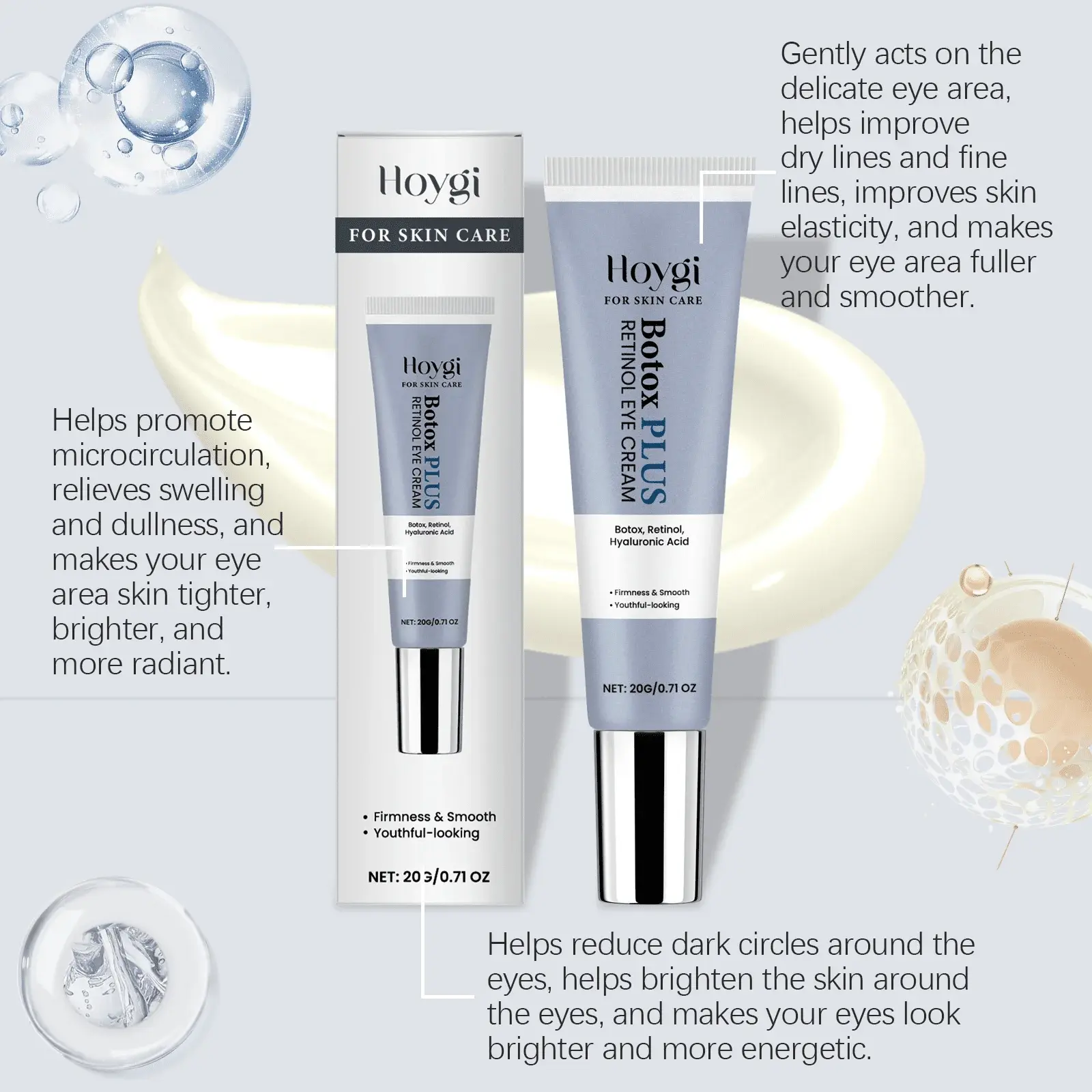 Retinol Eye Cream for Firming and Fine Lines - Hoygi 7 HO A05 1012 01 88131919
