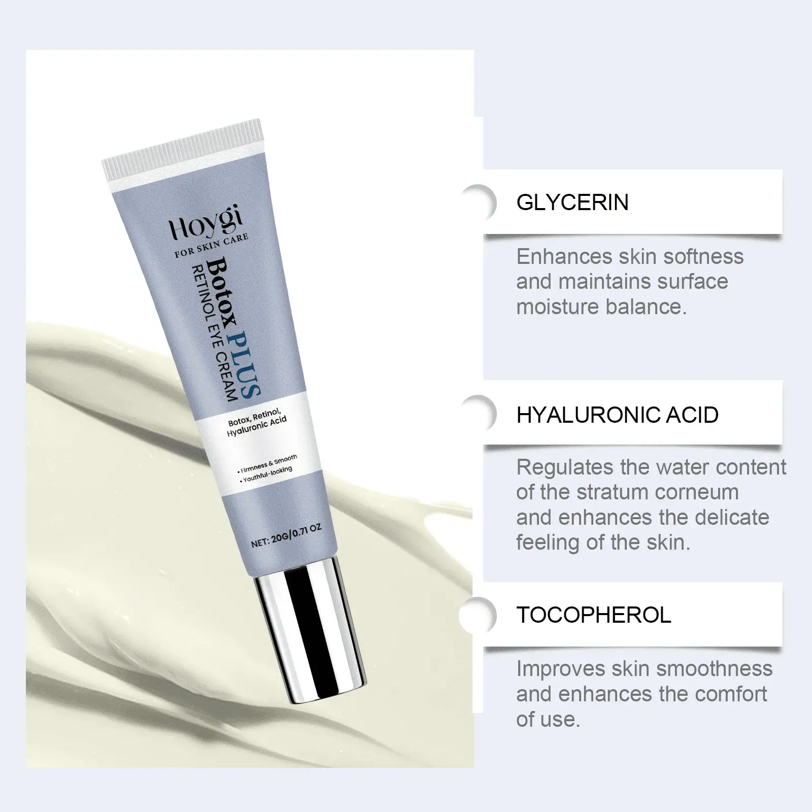 Retinol Eye Cream for Firming and Fine Lines - Hoygi 5 HO A05 1012 01 88584773
