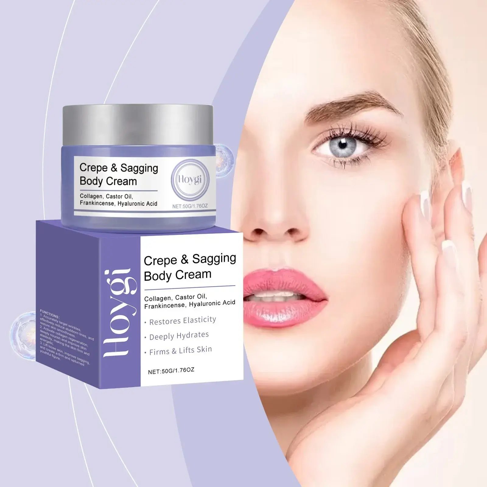 Firming Moisturizing Cream for Face & Neck - Hydrating & Smoothing - Hoygi 2 HO A05 1013 01 11828636