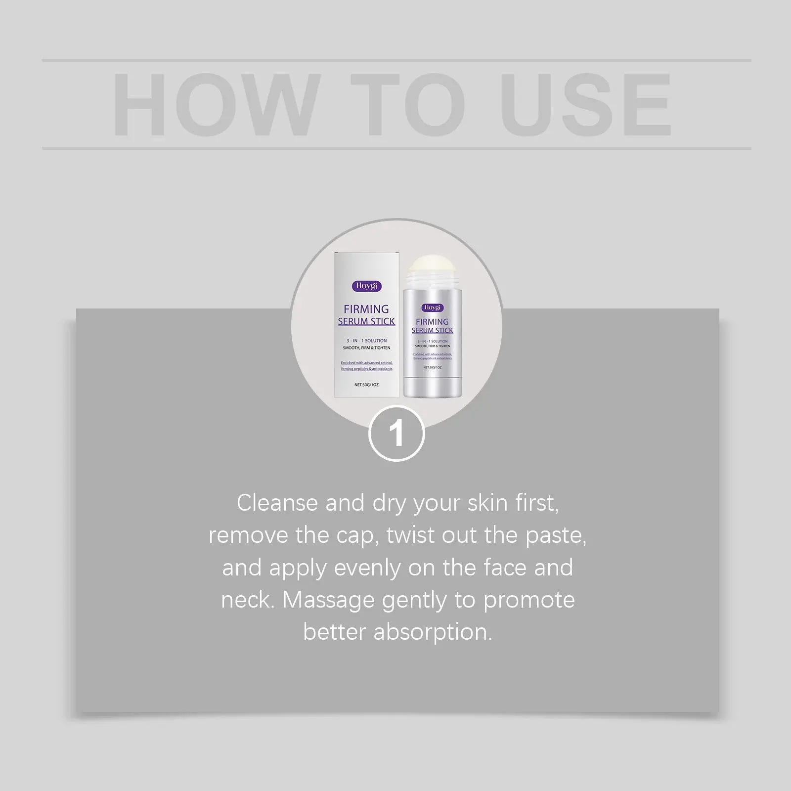 Firming Serum Stick - Hydrating Essence Bar for Face and Neck 4 HO A05 1014 01 73666351