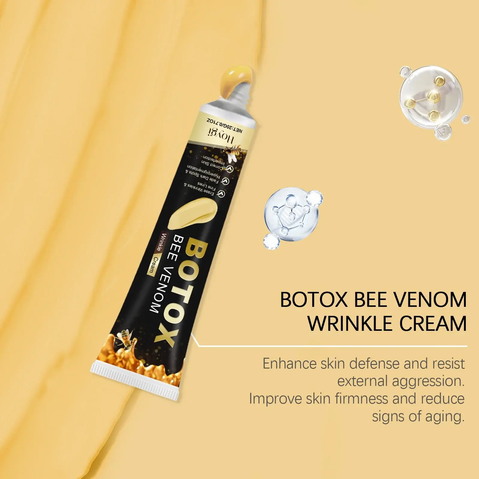 Bee Venom Facial Cream: Firming & Brightening Moisturizer - Hoygi 7 HO A05 1015 01 70918486