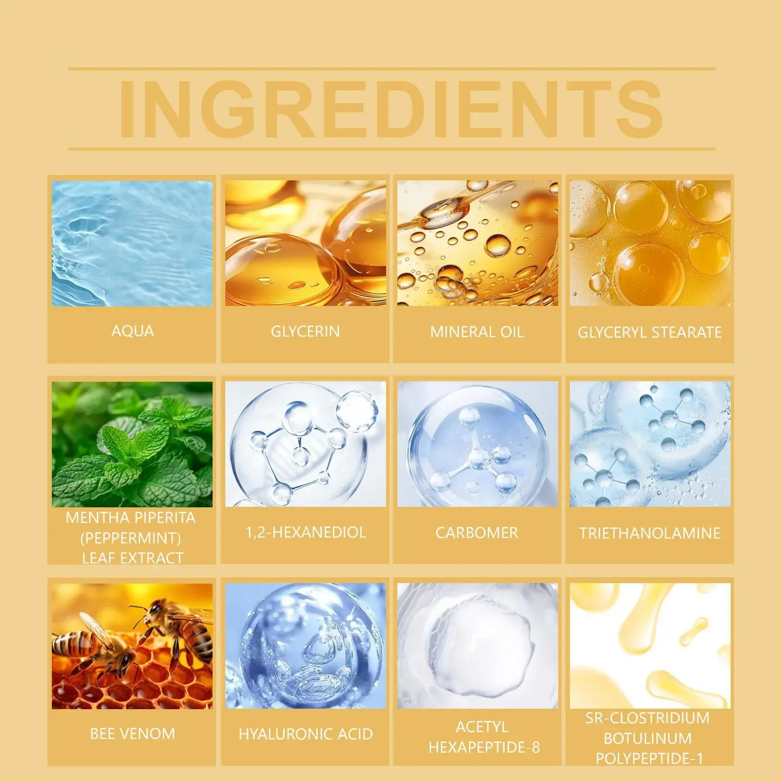 Bee Venom Facial Cream: Firming & Brightening Moisturizer - Hoygi 3 HO A05 1015 01 75114654