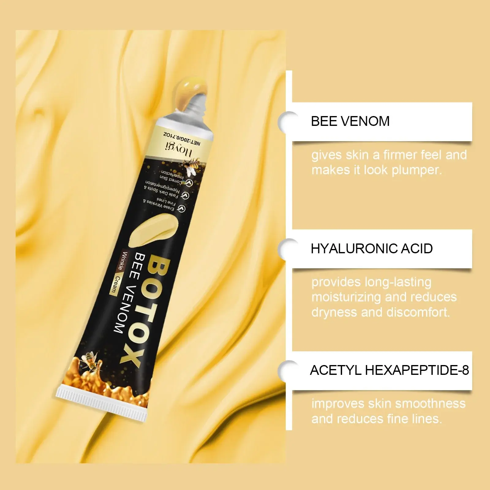 Bee Venom Facial Cream: Firming & Brightening Moisturizer - Hoygi 6 HO A05 1015 01 98908285