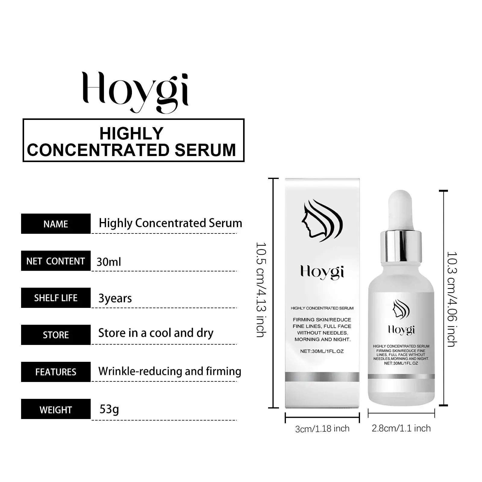 Anti-Aging Facial Essence for Firming and Plumping Care - Hoygi 1 HO A05 1017 01 71854313