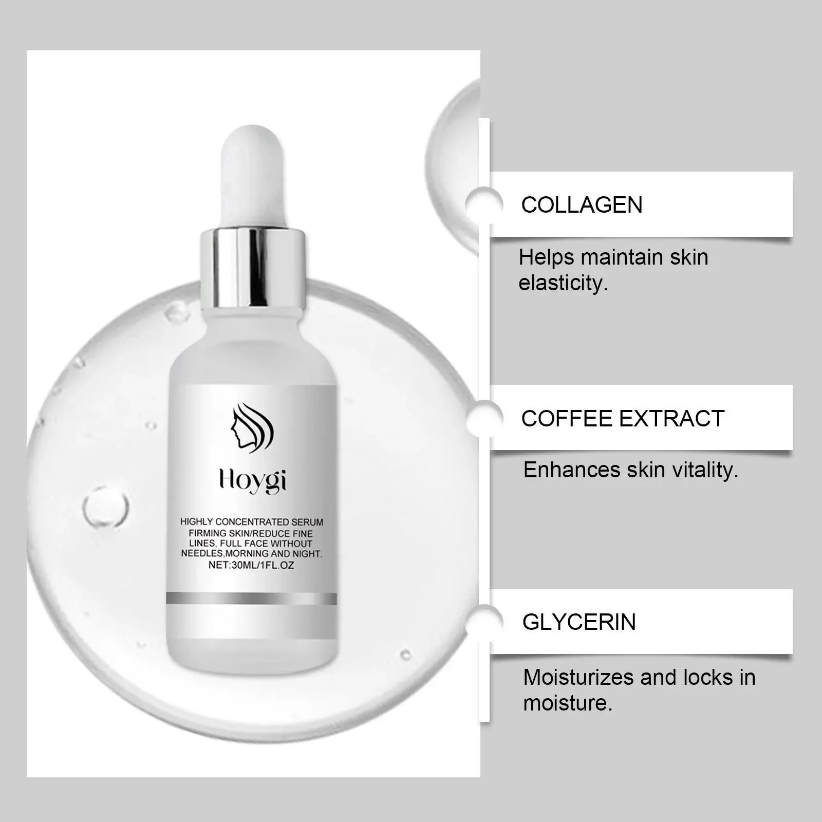 Anti-Aging Facial Essence for Firming and Plumping Care - Hoygi 6 HO A05 1017 01 83178834