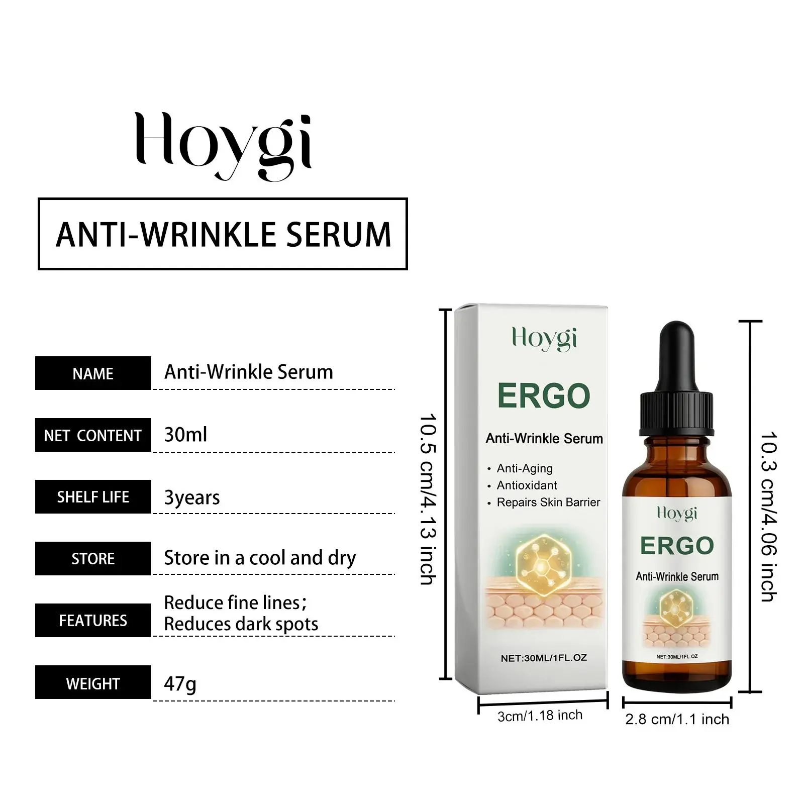 Anti-Wrinkle Essence Moisturizing & Nourishing Serum - Hoygi 1 HO A05 1027 01 77034785