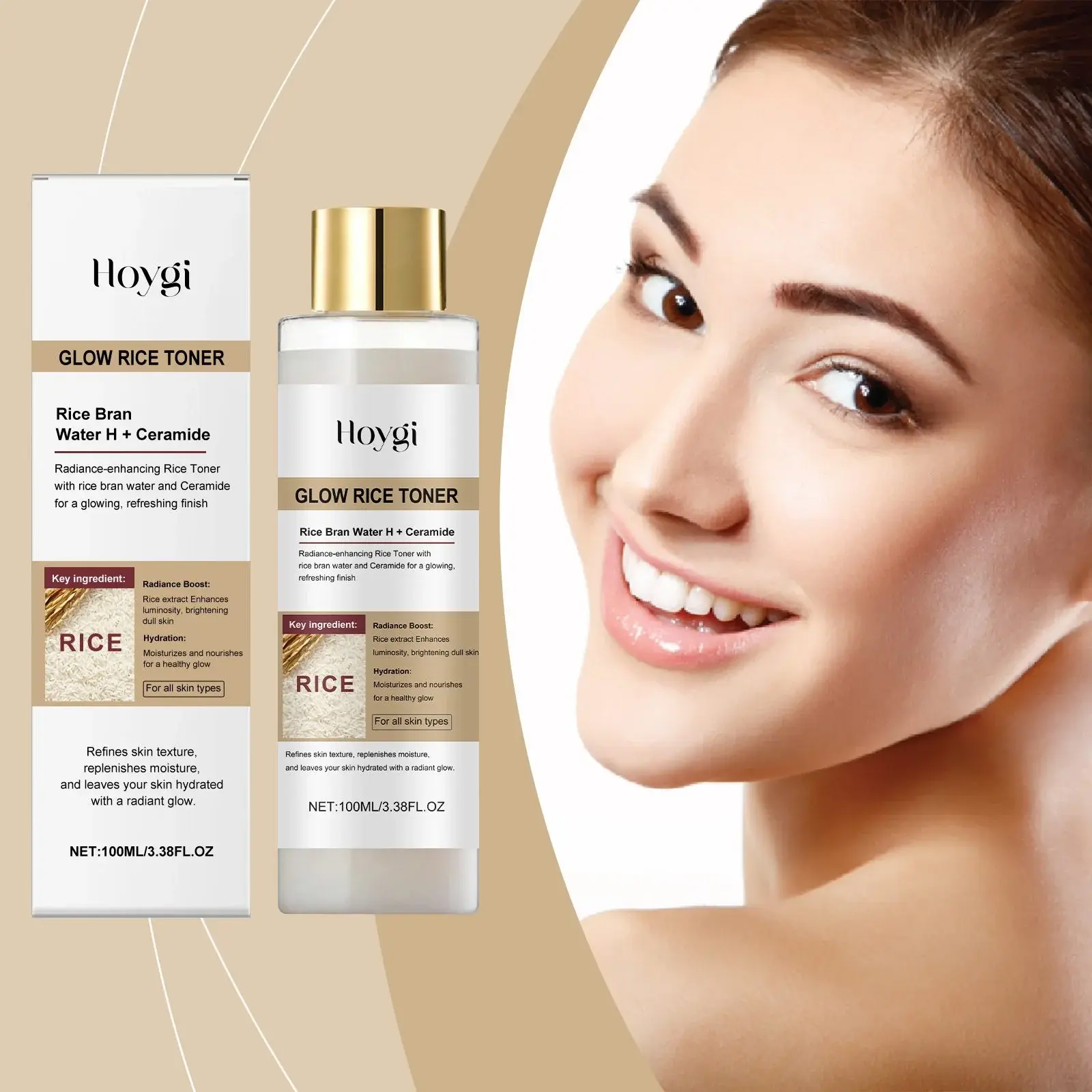 Rice Toner for Brightening & Hydration - Liangze - Hoygi 2 HO A05 1029 01 86458098
