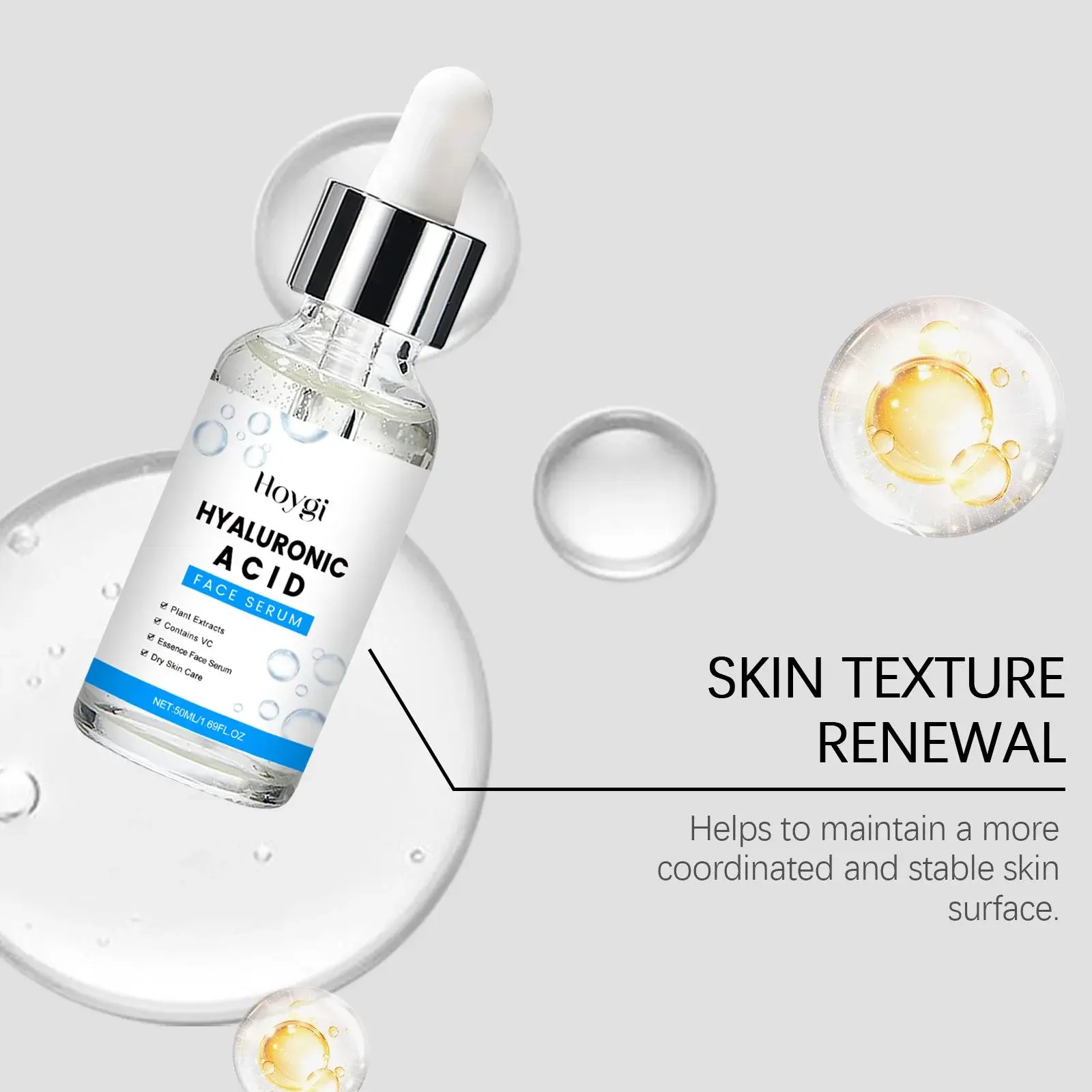 Hyaluronic Acid Essence for Deep Hydration & Pore Refining - Hoygi 6 HO A05 1034 01 81531095