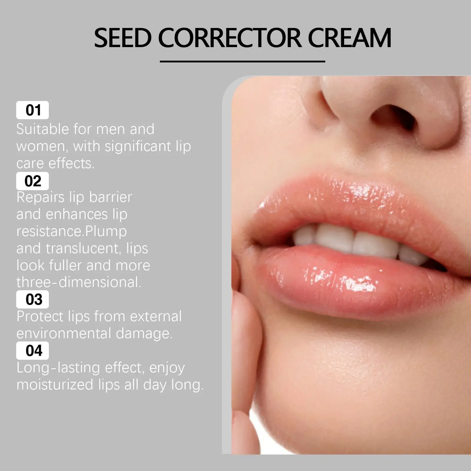 Moisturizing Nourishing Lipstick with Hyaluronic Acid - Hoygi 6 HO A05 1037 01 32503545