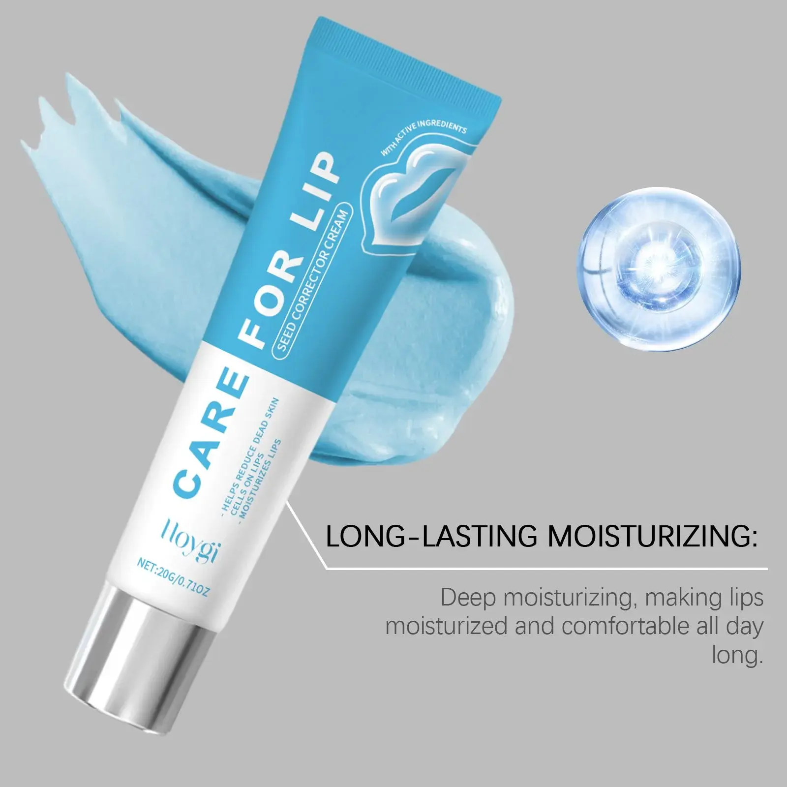Moisturizing Nourishing Lipstick with Hyaluronic Acid - Hoygi 7 HO A05 1037 01 50381446