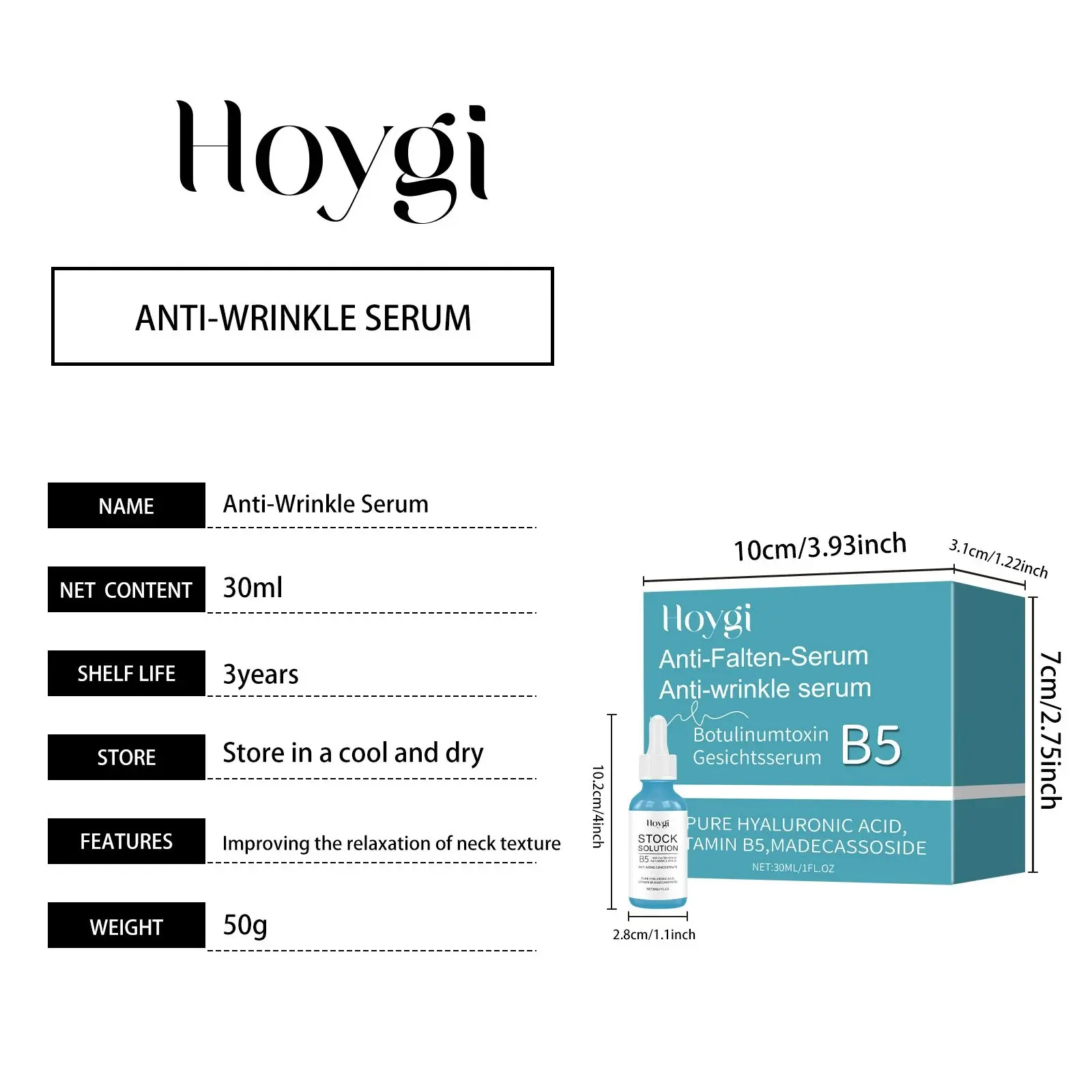 Facial Essence for Skin Barrier Care and Moisture Lock - Hoygi 1 HO A05 1038 01 86125529