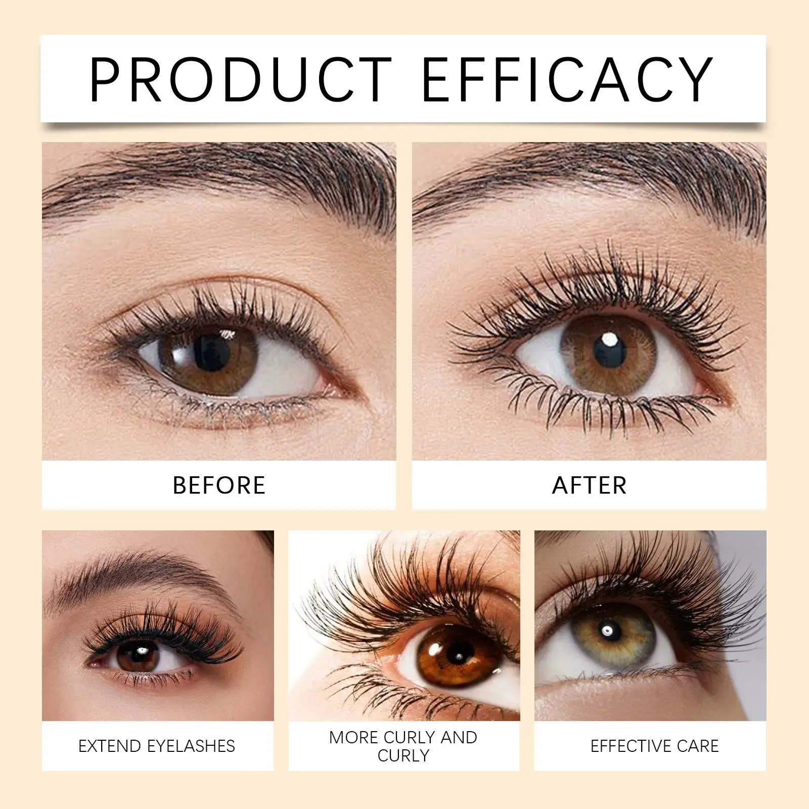 Moisturizing Mascara for Natural Curl & Smudge-Proof Wear by Hoygi 9 HO A05 1040 01 95353251