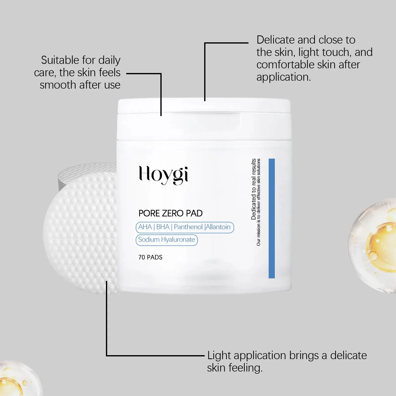 Salicylic Acid Toner Pads for Gentle Cleansing & Nourishing - Hoygi 7 HO A05 1041 01 73926765