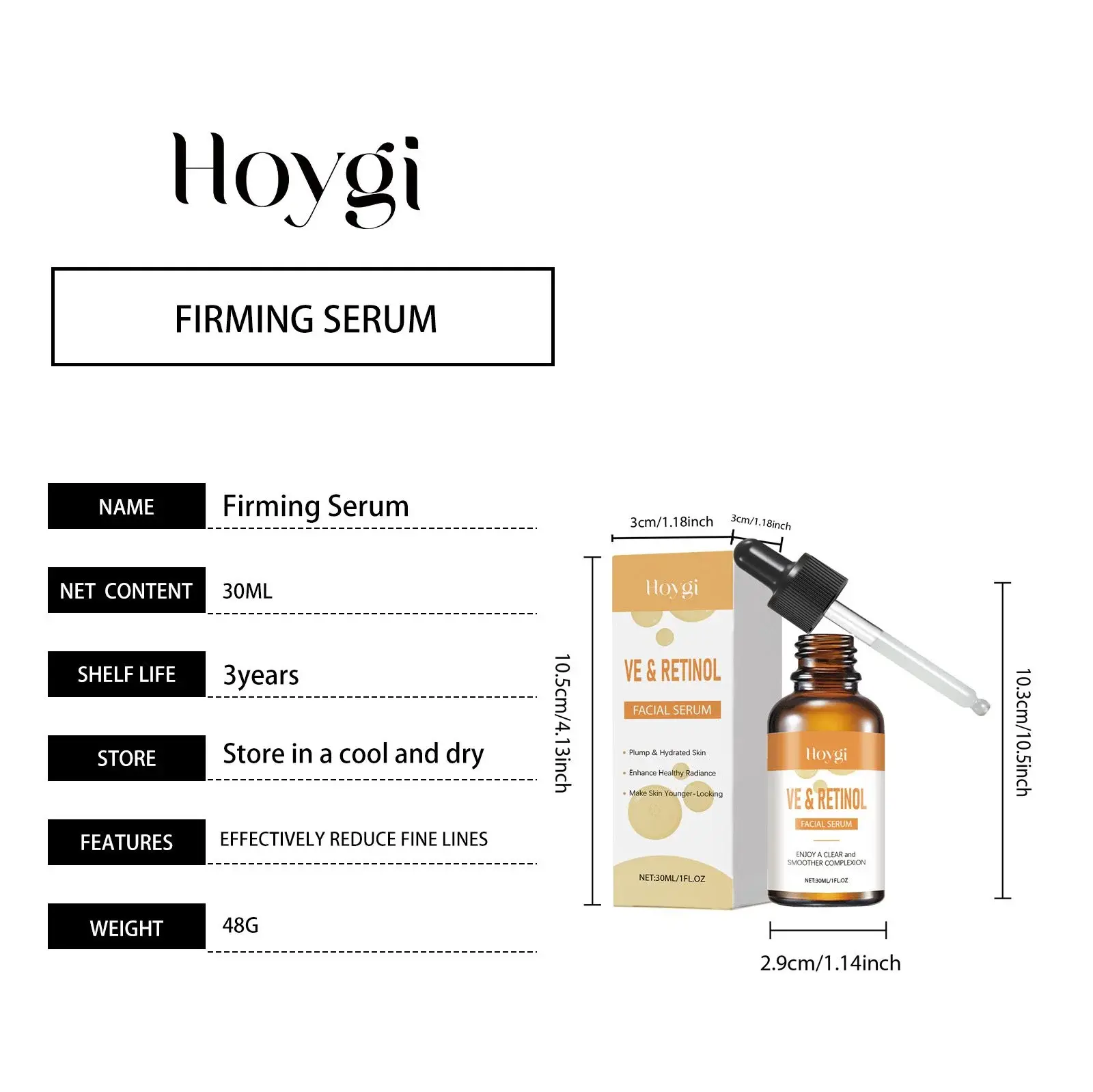 Retinol Facial Moisturizing Essence Water-Oil Blend by Hoygi 1 HO A05 1050 01 62407180