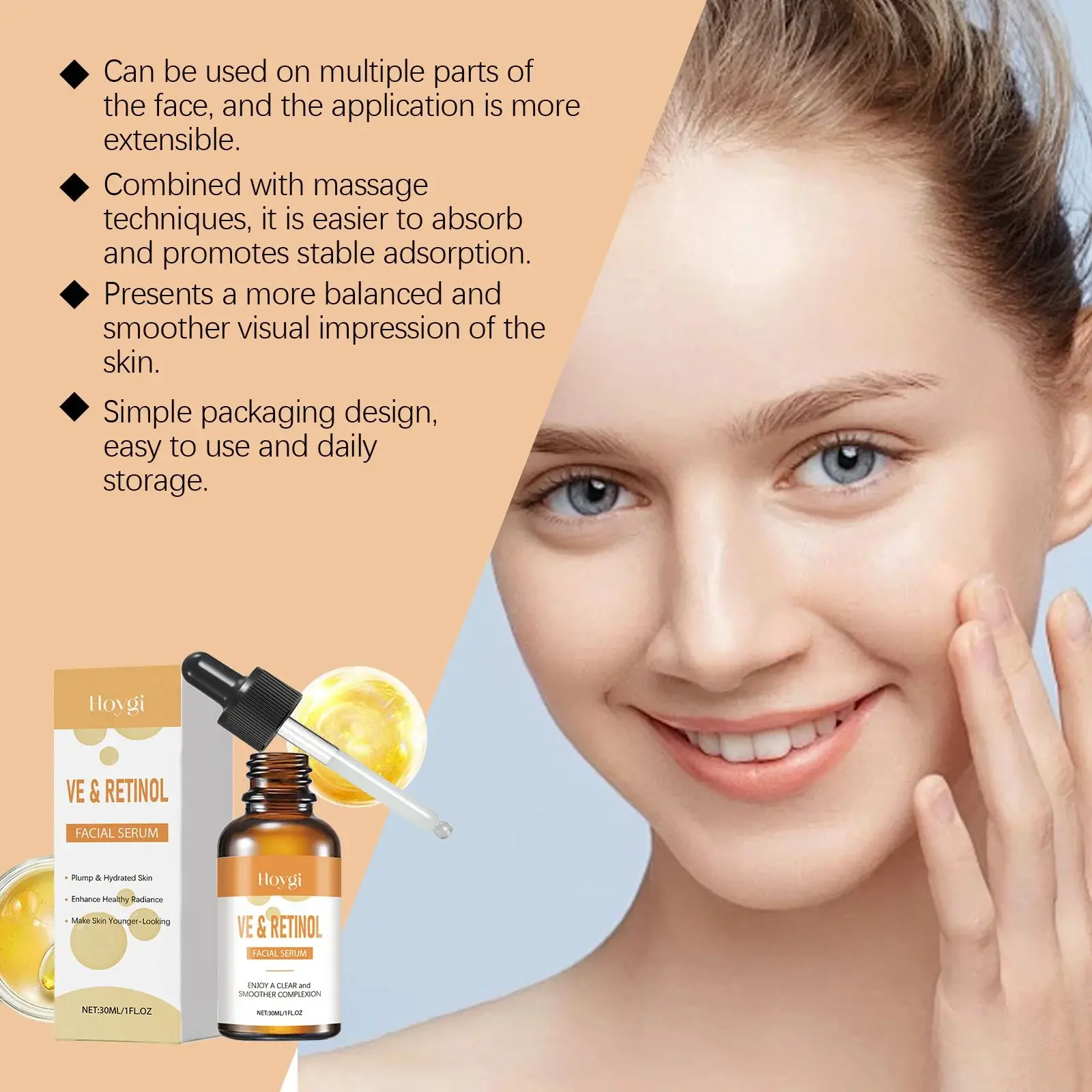 Retinol Facial Moisturizing Essence Water-Oil Blend by Hoygi 7 HO A05 1050 01 64319632