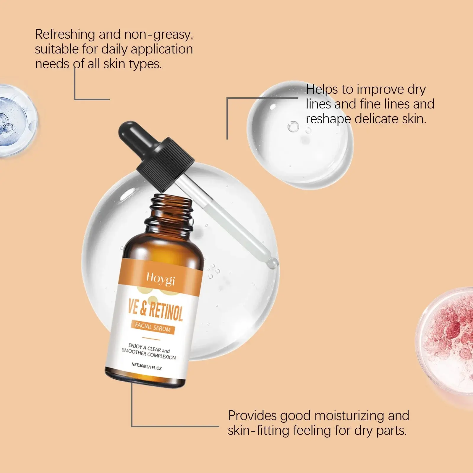 Retinol Facial Moisturizing Essence Water-Oil Blend by Hoygi 8 HO A05 1050 01 83228333