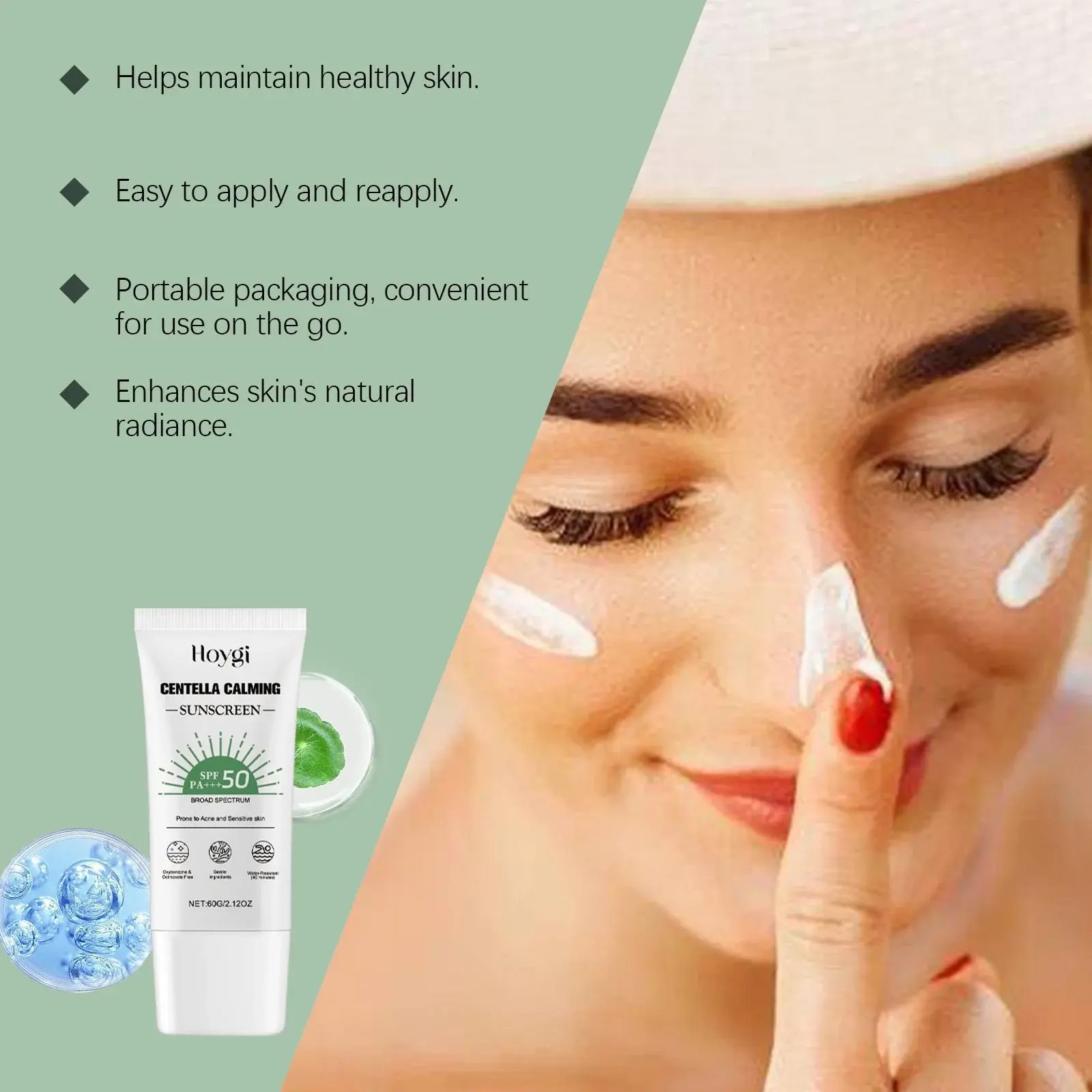 Centella Asiatica Protective Cream for Brightening and Hydration - Hoygi 6 HO A05 1056 01 58489521