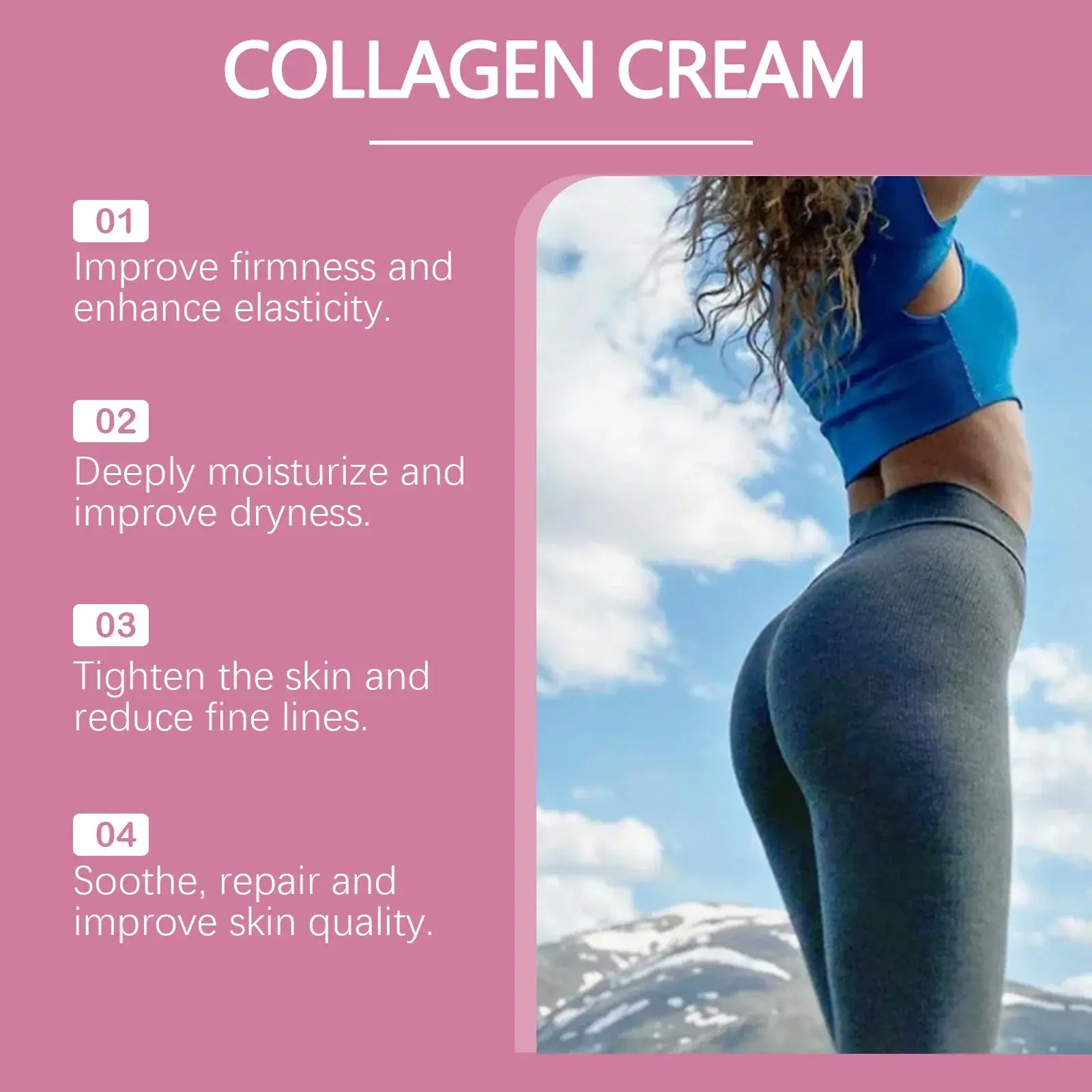 Collagen Butt Cream - Hydrating & Firming Moisturizer 5 HO A06 0032 01 1723648739012