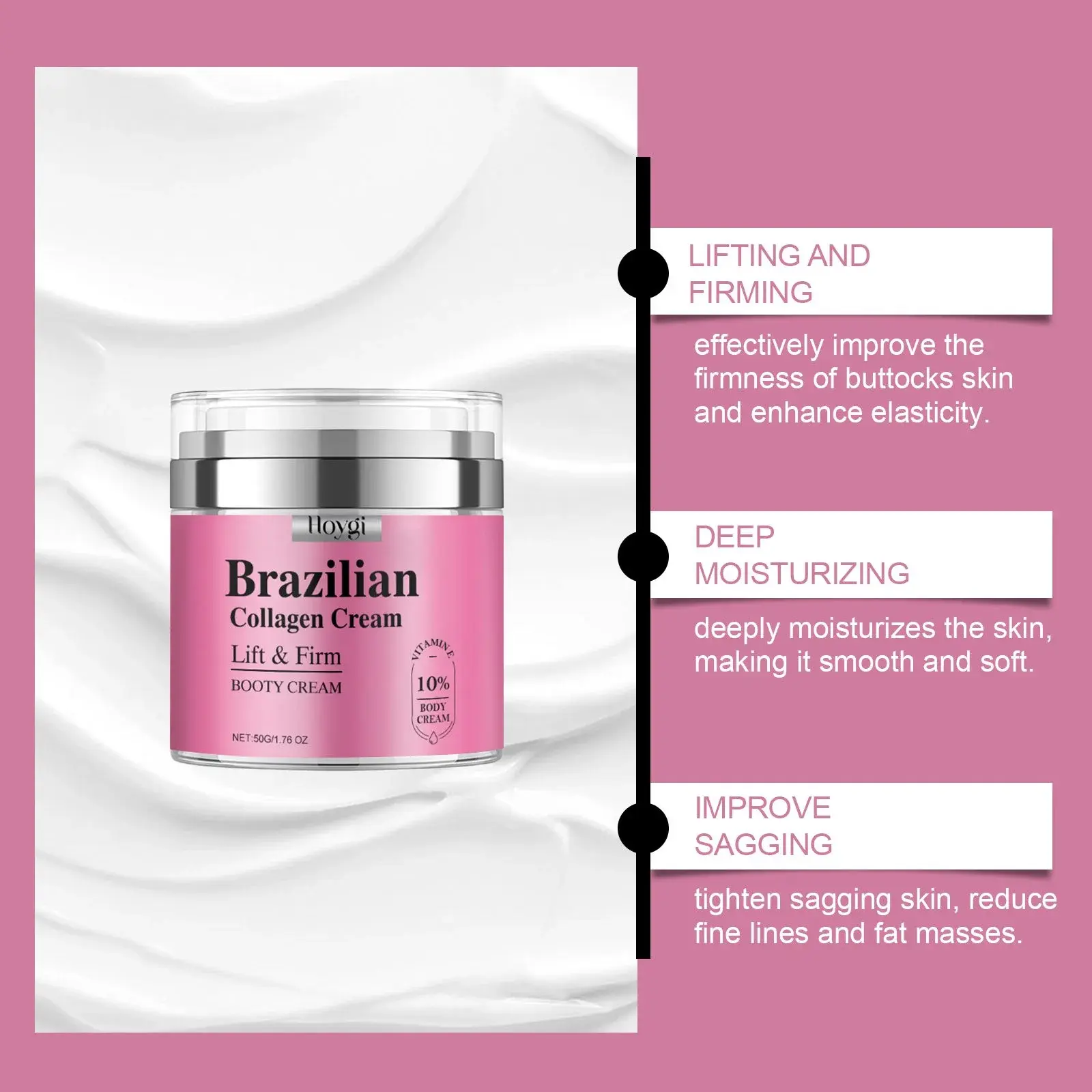 Collagen Butt Cream - Hydrating & Firming Moisturizer 8 HO A06 0032 01 1723648739017