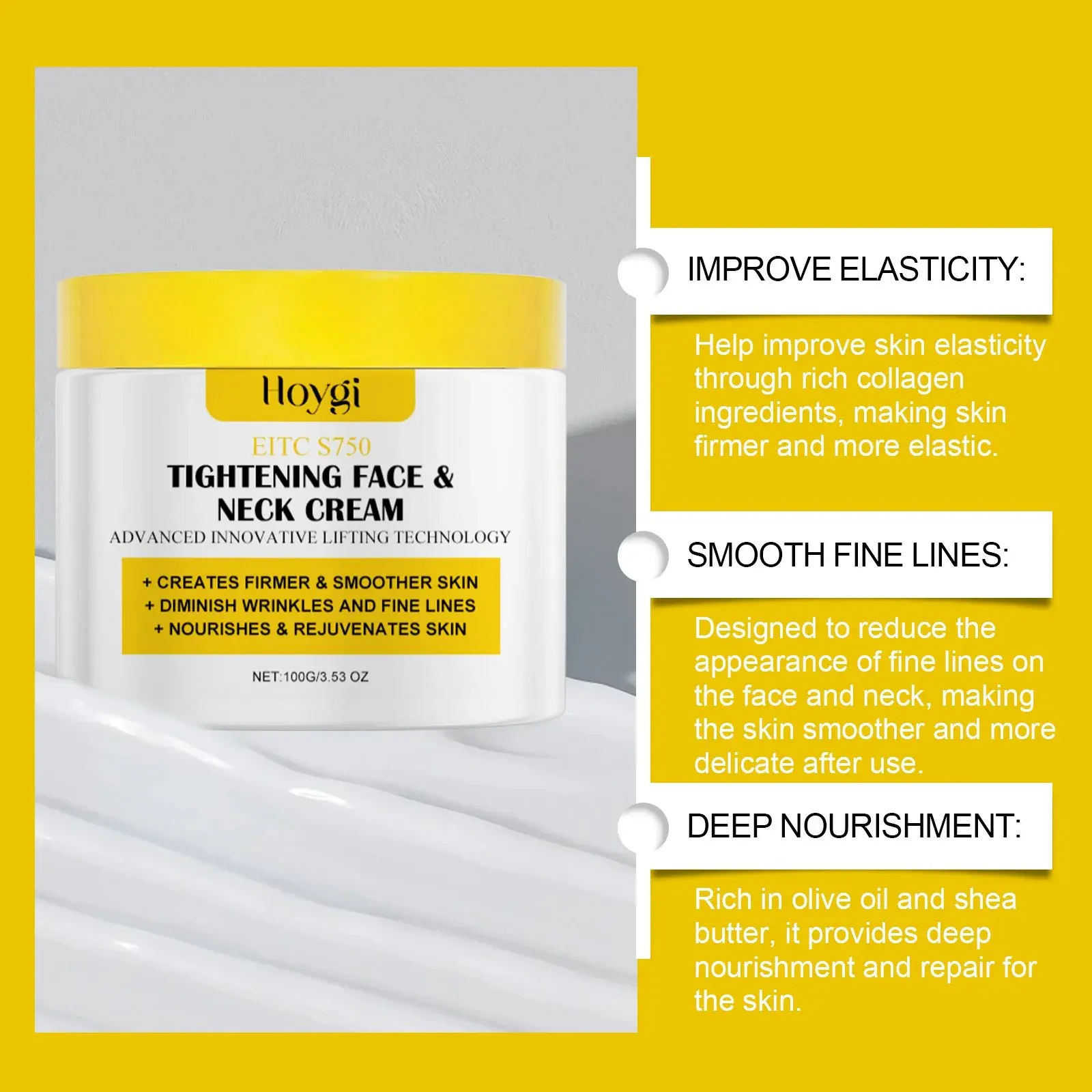 Neck and Face Cream - Dual Effect Skin Brightening Moisturizer 5 HO A06 0036 01 1725413153016