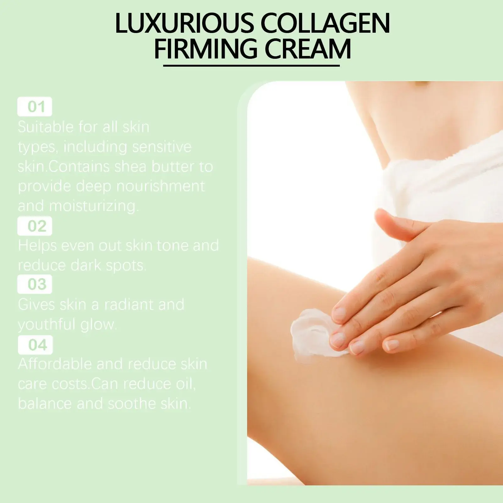 Collagen Firming Body Moisturizer Hydrating Skin Cream Hoygi 8 HO A06 0044 01 1726018235012