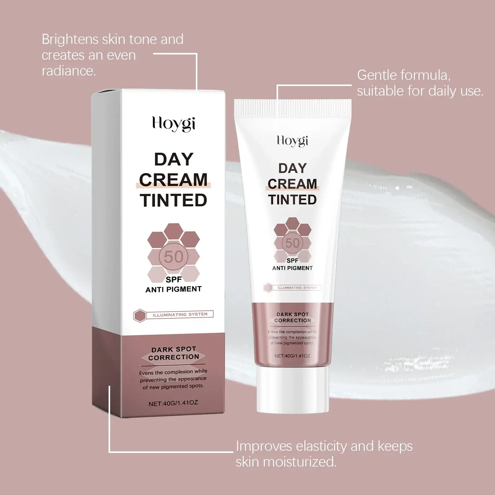 Brightening & Hydrating Facial Moisturizer with Aloe Vera & Vitamin E 6 HO A06 0060 01 1730856627017
