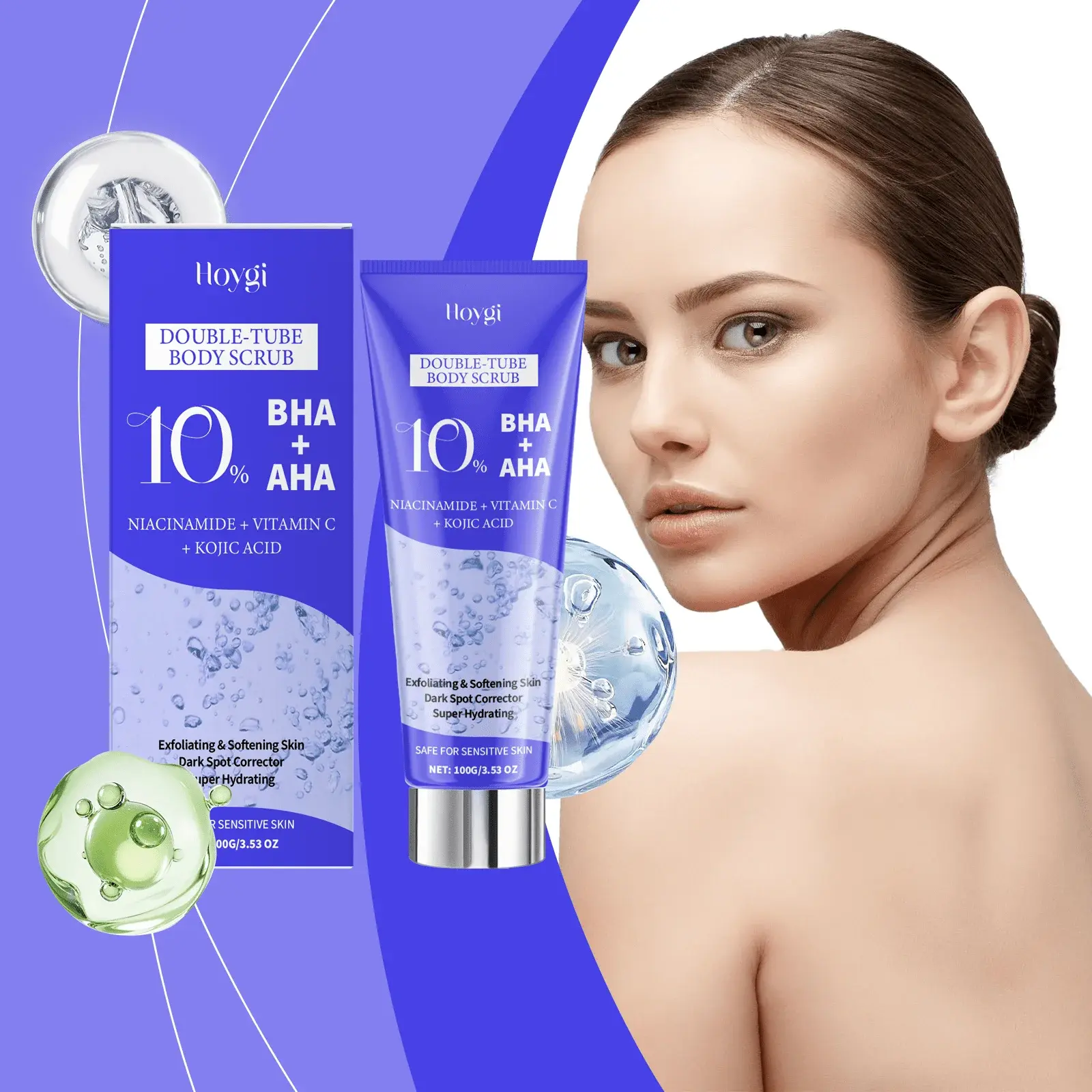 Brightening Body Scrub with Glycolic & Kojic Acid 2 HO A06 0061 01 1730962879006