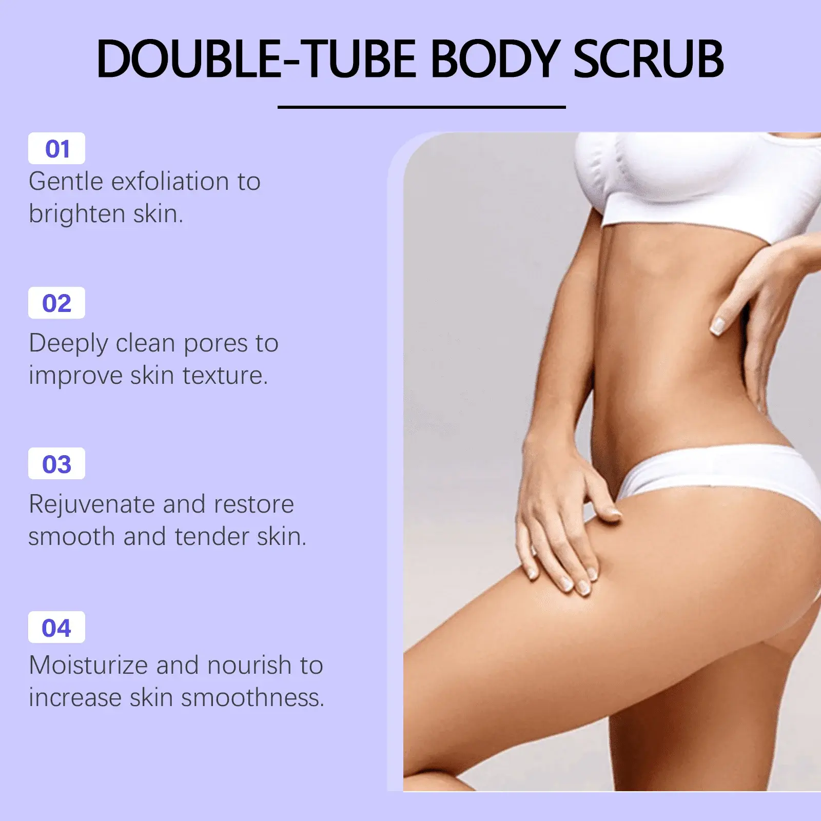 Brightening Body Scrub with Glycolic & Kojic Acid 5 HO A06 0061 01 1730962879017