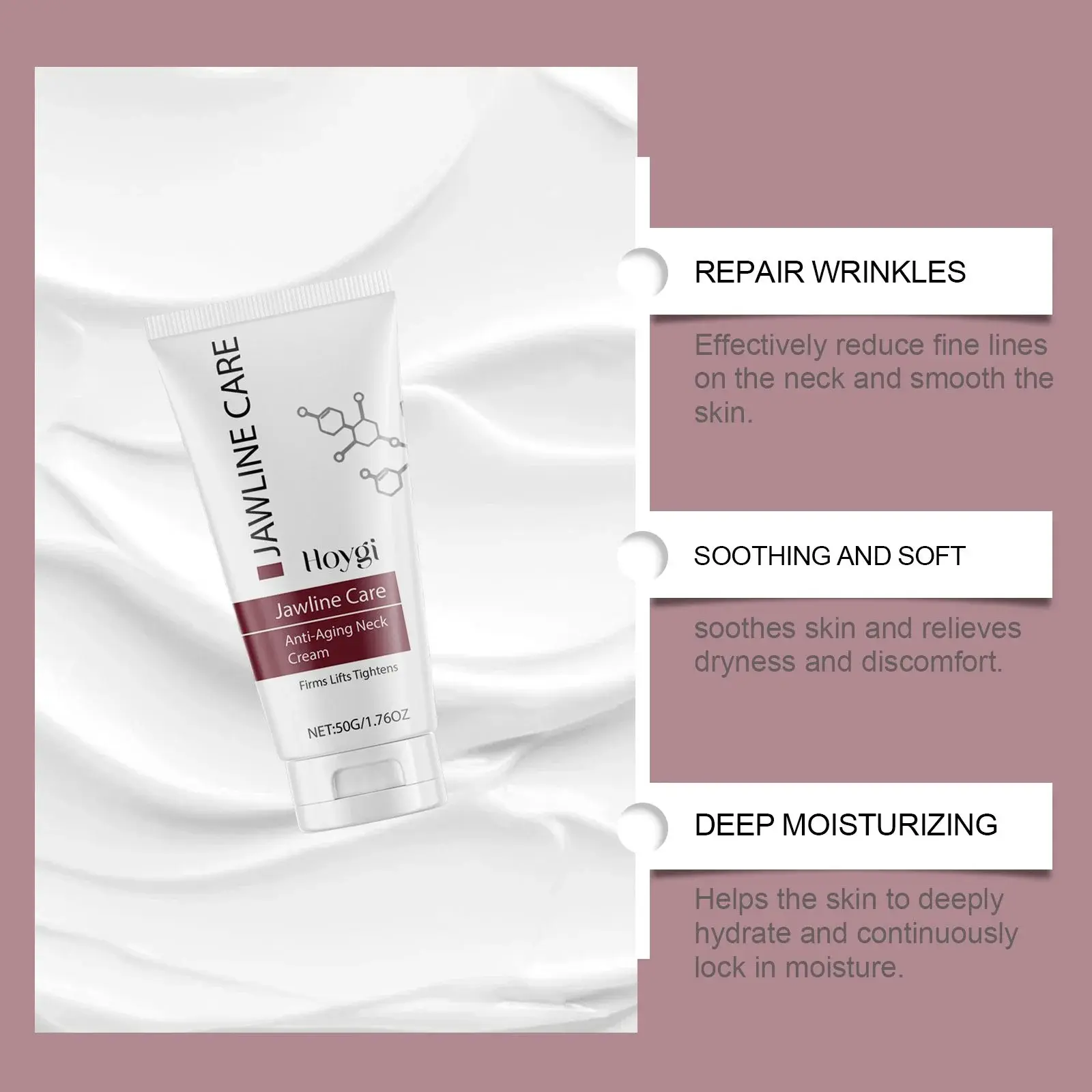 Firming Neck Cream - Hydrating & Smoothing Formula for Fine Lines 6 HO A06 0068 01 1731981685016