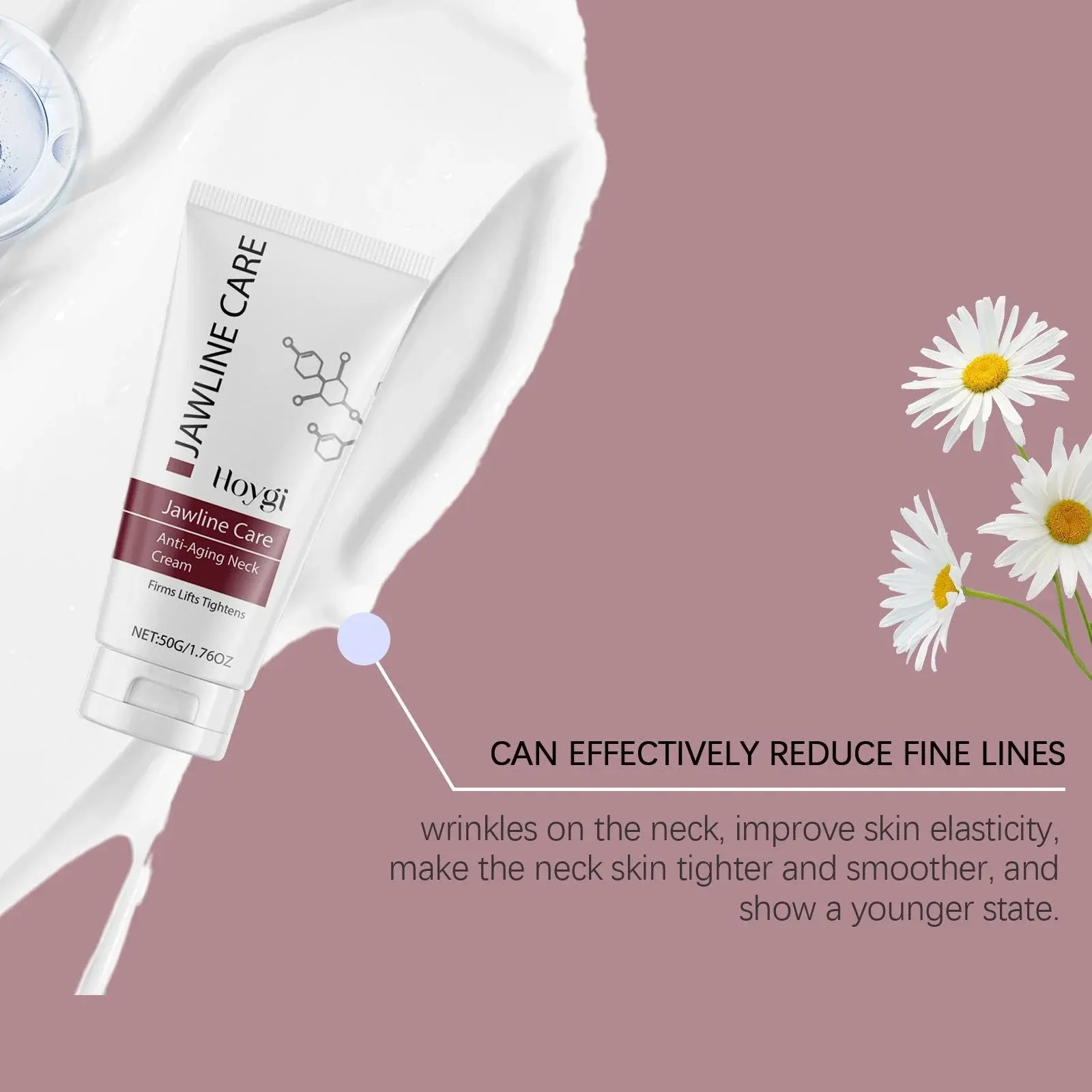 Firming Neck Cream - Hydrating & Smoothing Formula for Fine Lines 8 HO A06 0068 01 1731981685019
