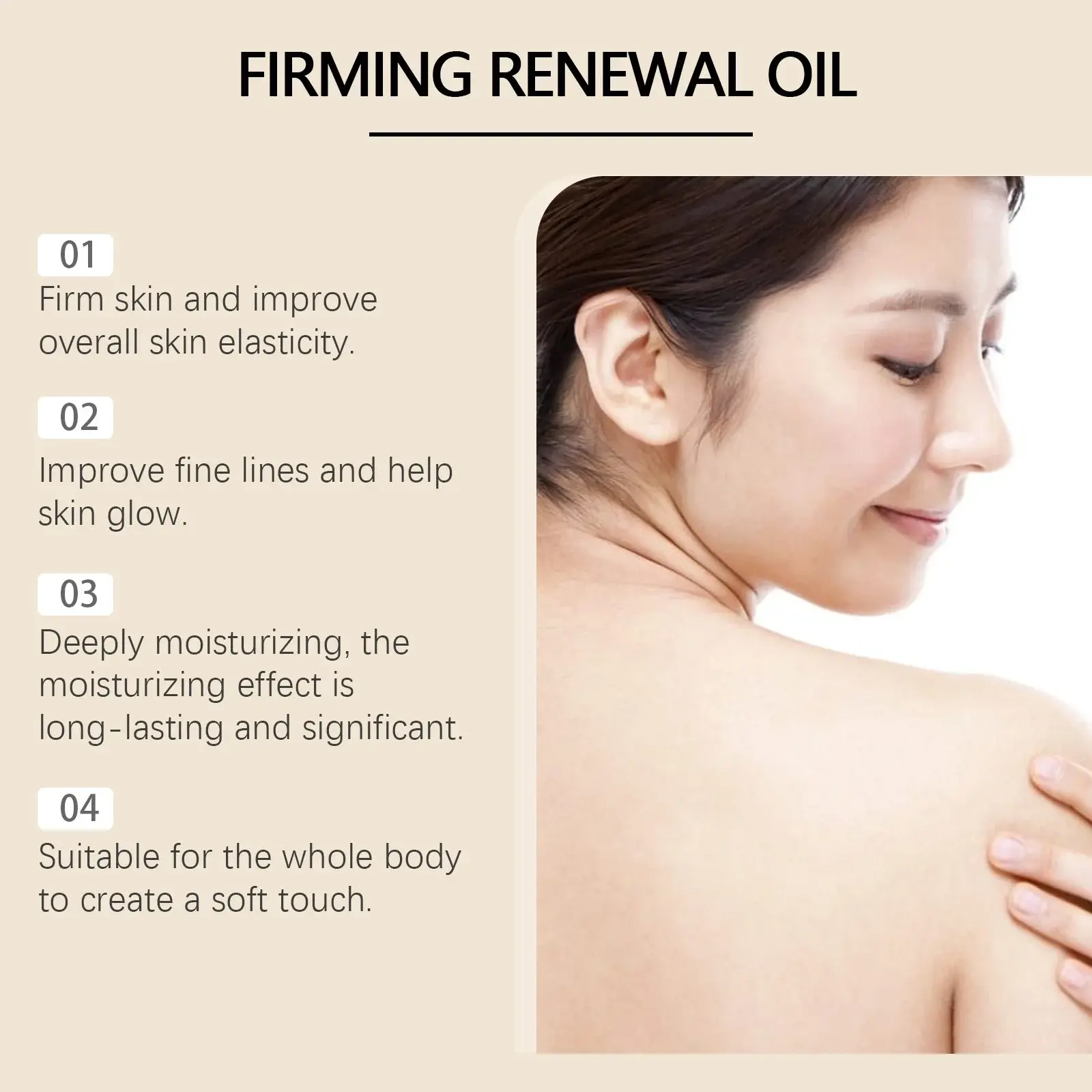 Bee Venom Firming Body Care Oil - Collagen & Niacinamide Formula 5 HO A06 0073 01 1732350694016