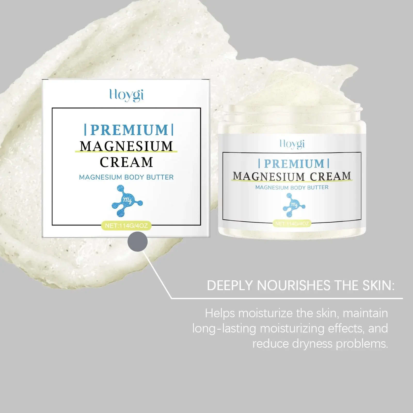 Magnesium Cream for Sleep - Hydrating Body & Massage Care 9 HO A06 0089 01 1734917476018