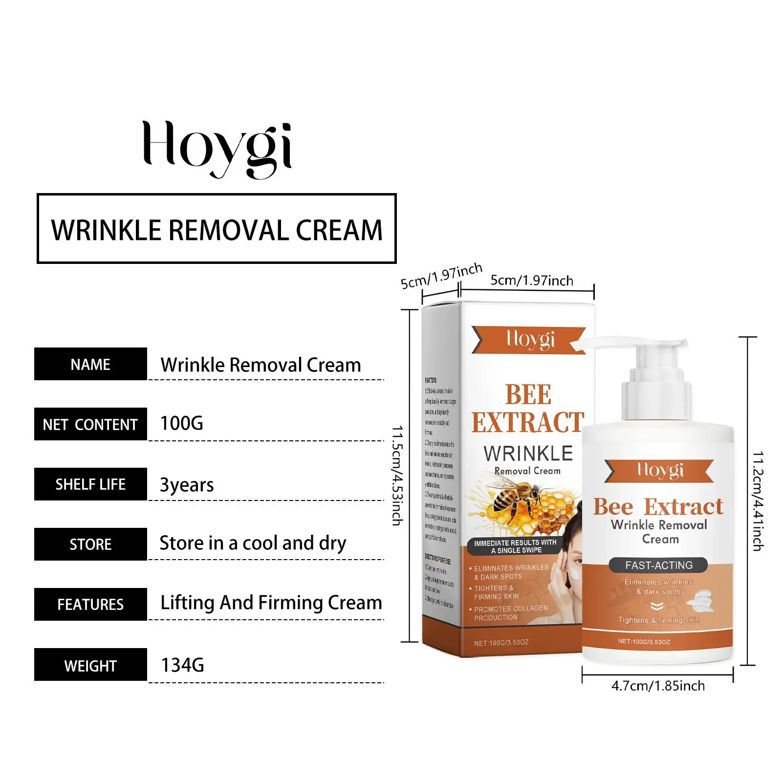 Anti-Wrinkle Firming Cream - Hydrating & Collagen Boosting Formula 1 HO A06 0096 01 73324463