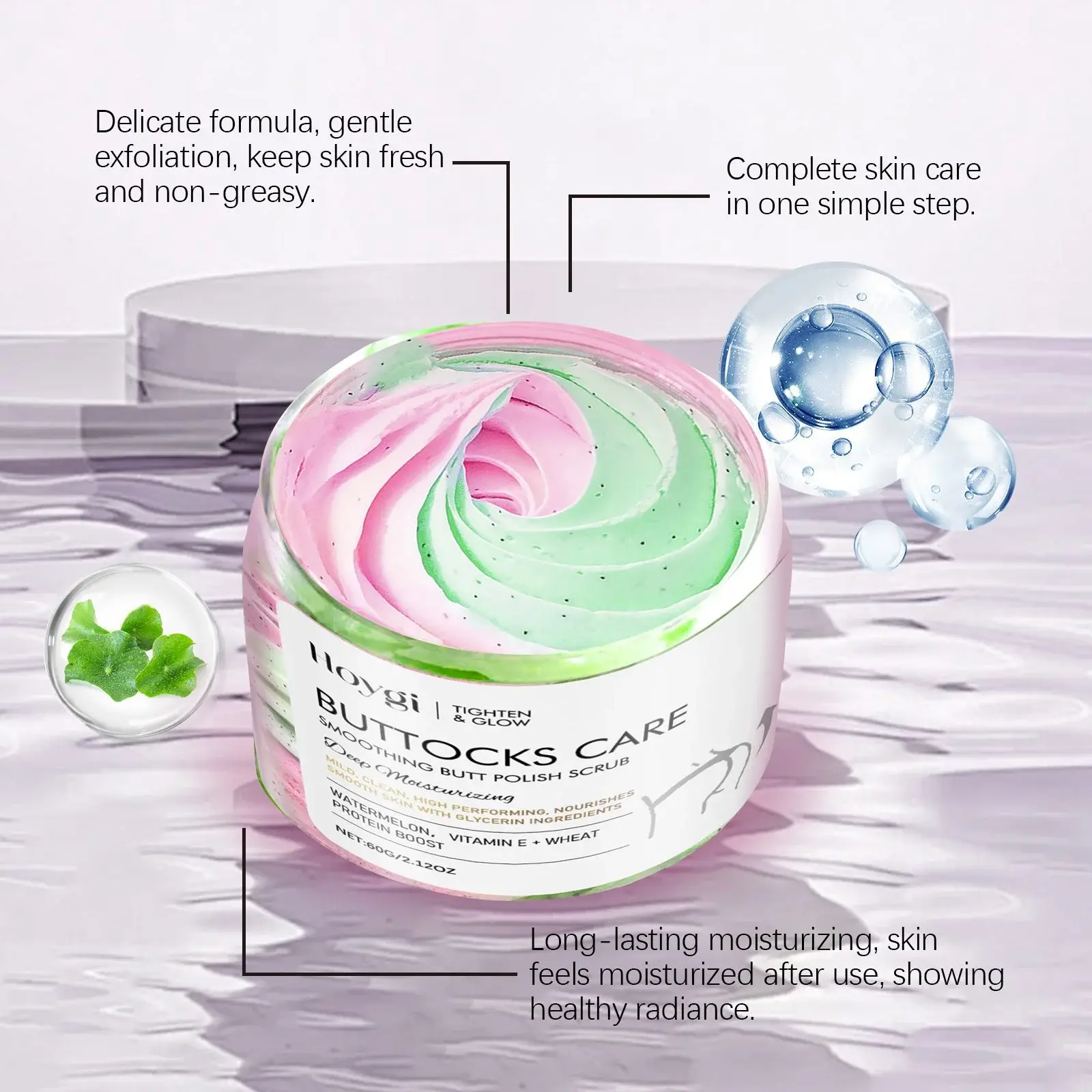 Butt Care Scrub - Exfoliating & Smoothing Formula 6 HO A06 0099 05 28659400